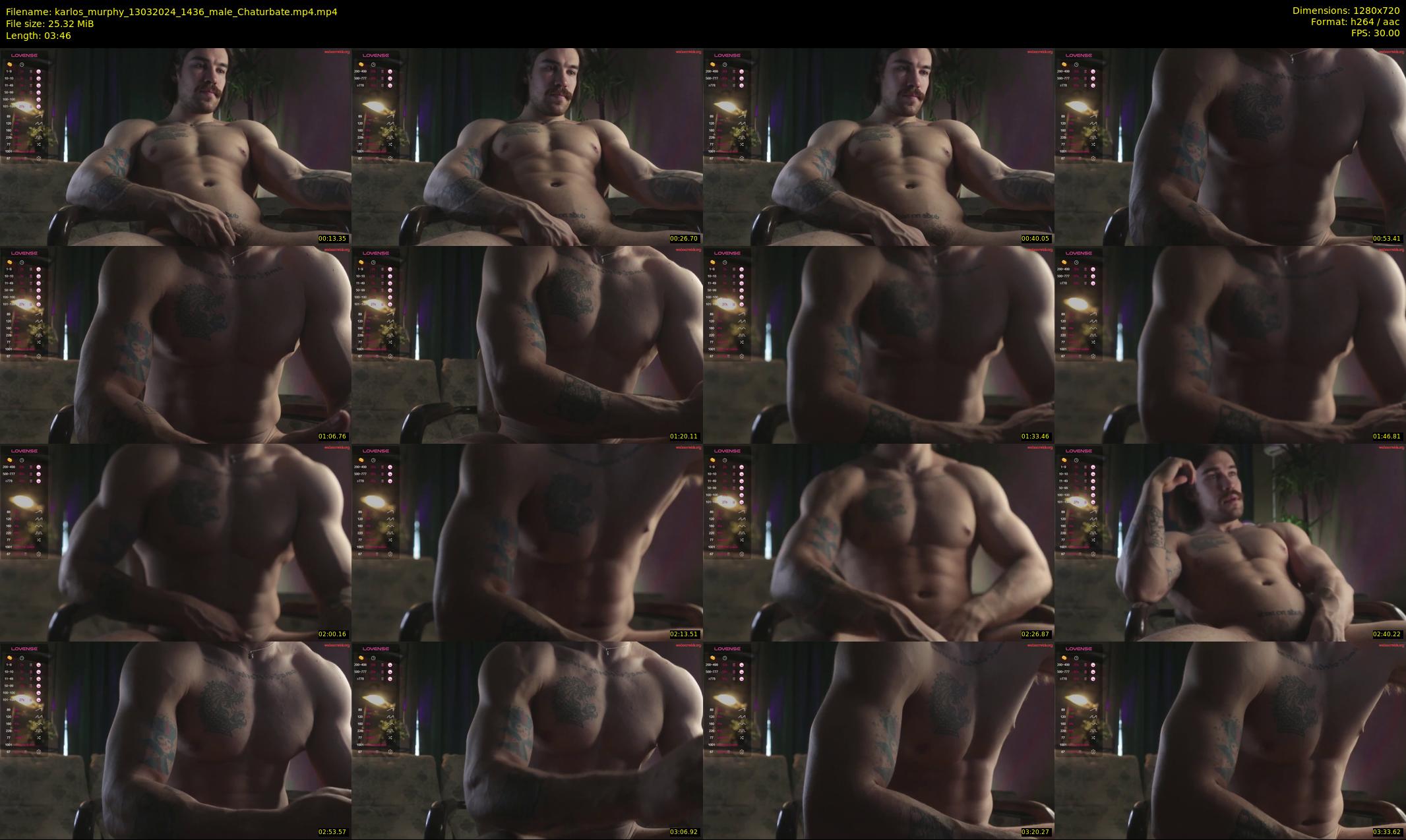 karlos_murphy — 4 minute Chaturbate male cam show recording, 720p, Mar 13, 2024
