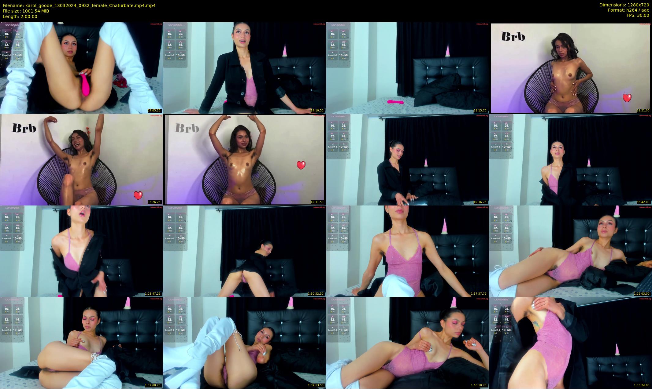 karol_goode — 120 minute Chaturbate female cam show recording, 720p, Mar 13, 2024