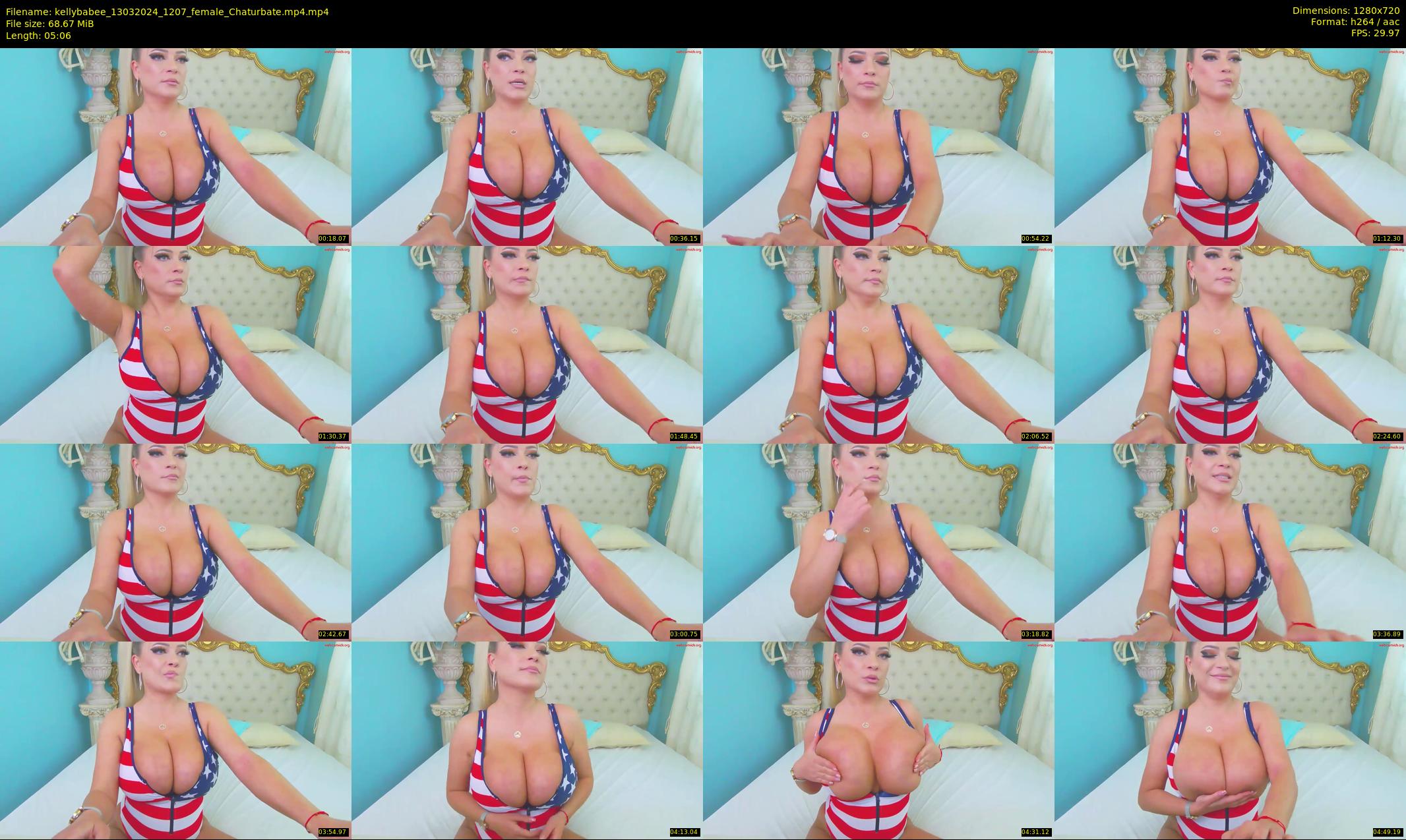 kellybabee — 6 minute Chaturbate female cam show recording, 720p, Mar 13, 2024
