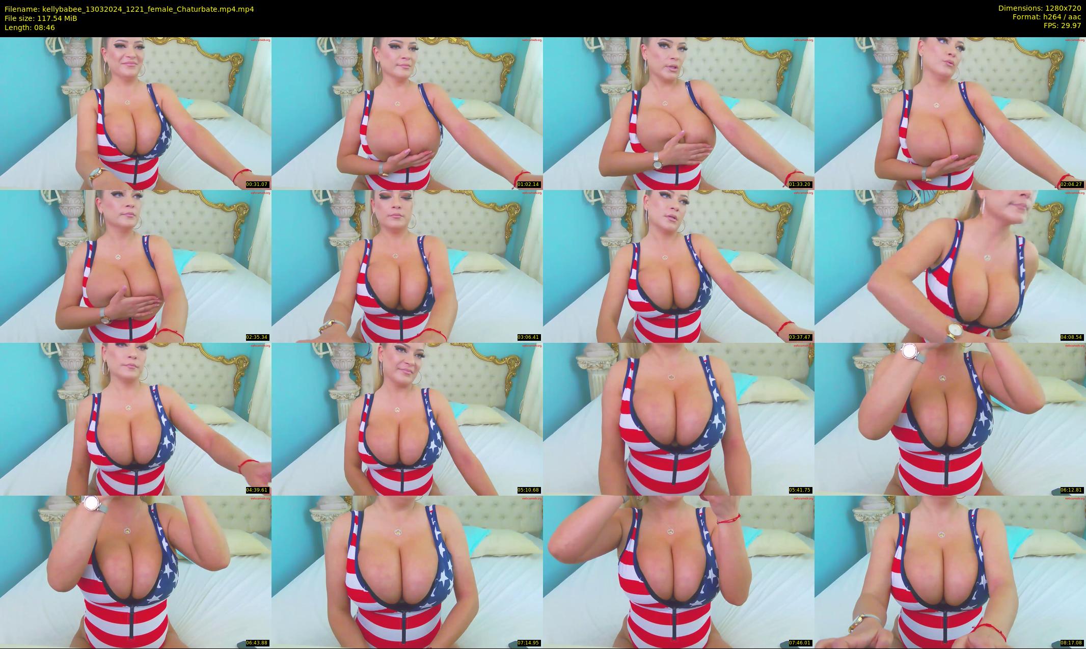 kellybabee — 9 minute Chaturbate female cam show recording, 720p, Mar 13, 2024