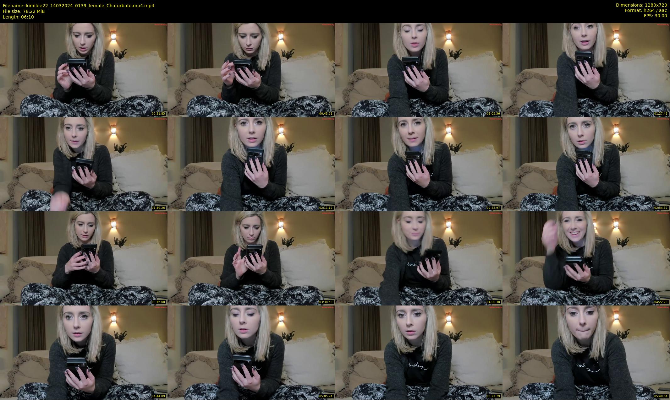 kimilee22 — 7 minute Chaturbate female cam show recording, 720p, Mar 14, 2024
