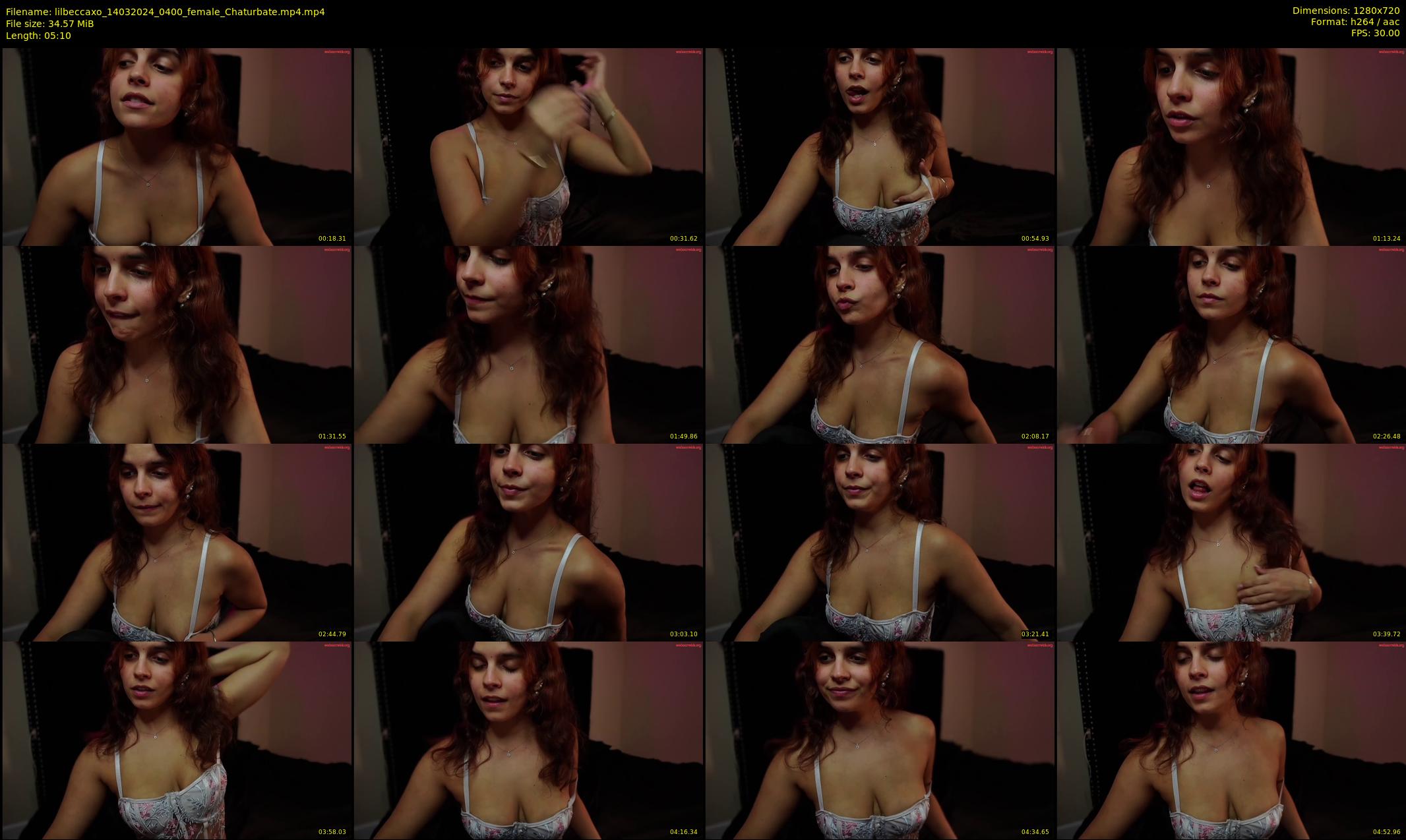 lilbeccaxo — 6 minute Chaturbate female cam show recording, 720p, Mar 14, 2024