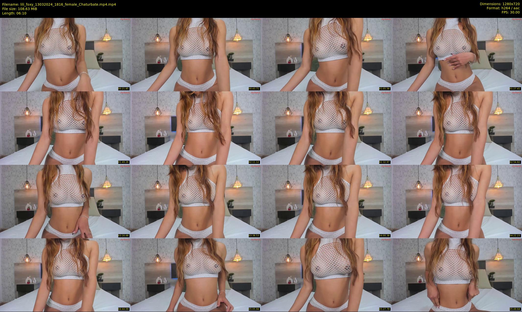 lili_foxy — 7 minute Chaturbate female cam show recording, 720p, Mar 13, 2024