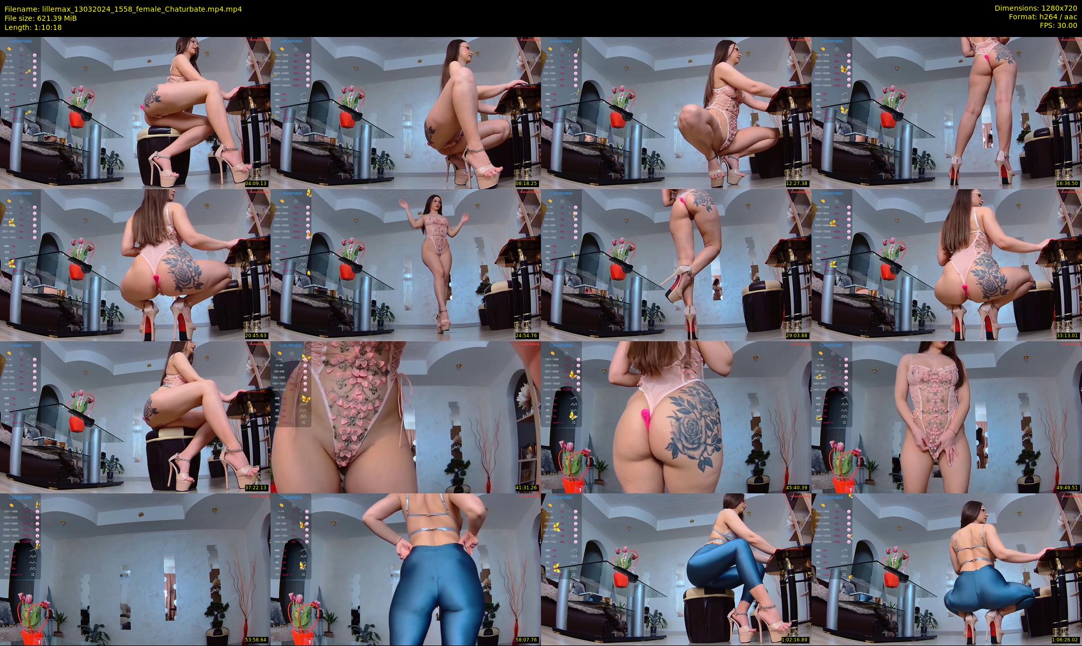 lillemax — 71 minute Chaturbate female cam show recording, 720p, Mar 13, 2024