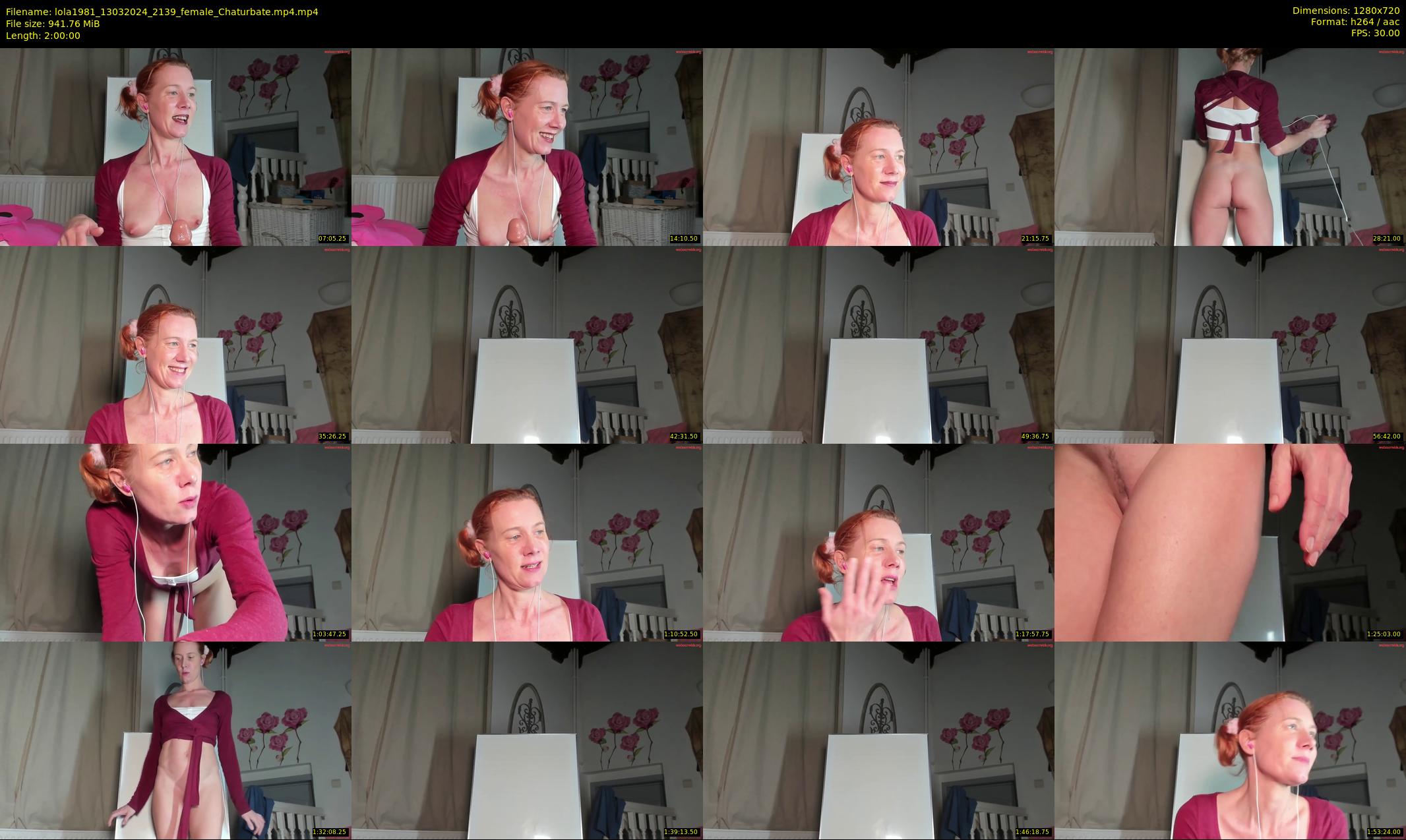 lola1981 — 120 minute Chaturbate female cam show recording, 720p, Mar 13, 2024