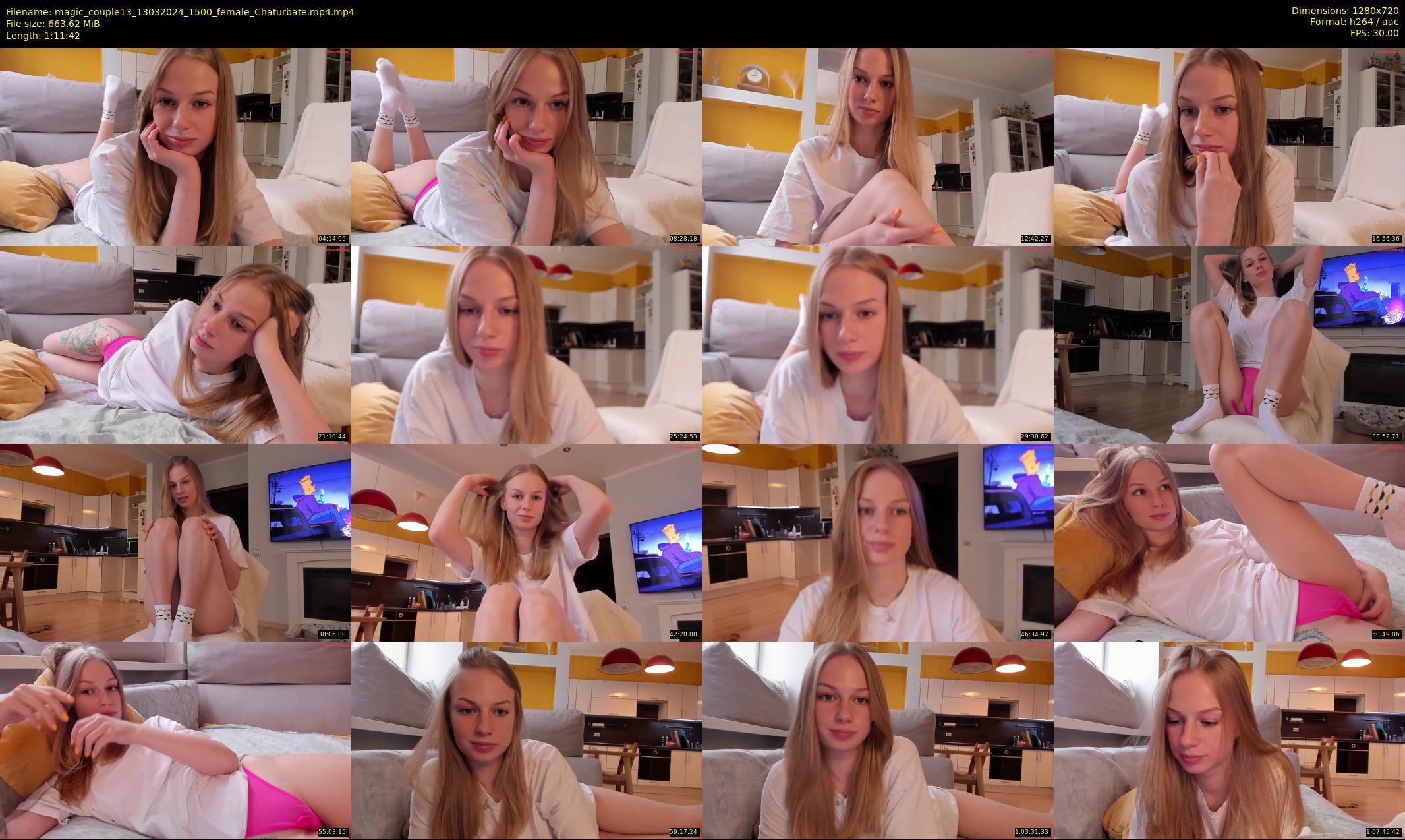 magic_couple13 — 72 minute Chaturbate couple cam show recording, 720p, Mar 13, 2024