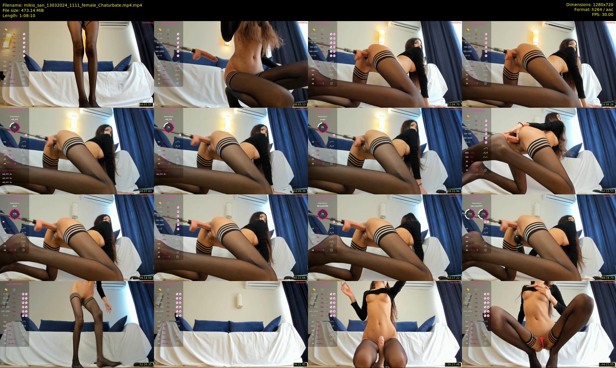 mikio_san — 69 minute Chaturbate female cam show recording, 720p, Mar 13, 2024