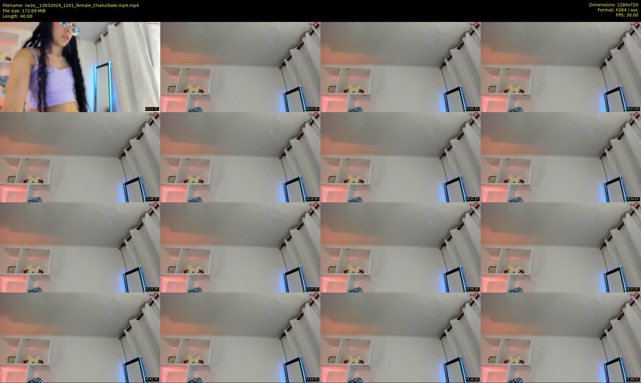 nezo_ — 40 minute Chaturbate female cam show recording, 720p, Mar 13, 2024