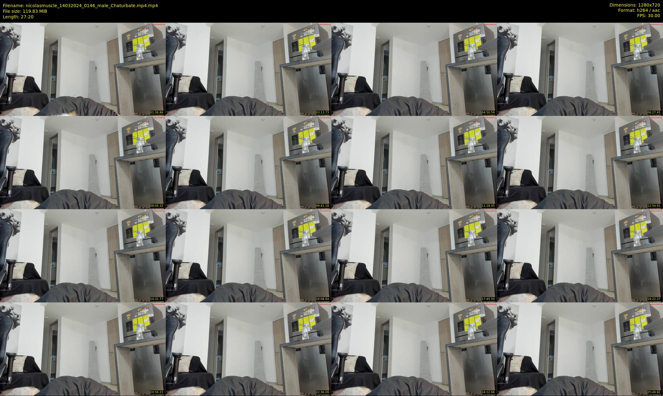 nicolasmuscle — 28 minute Chaturbate male cam show recording, 720p, Mar 14, 2024