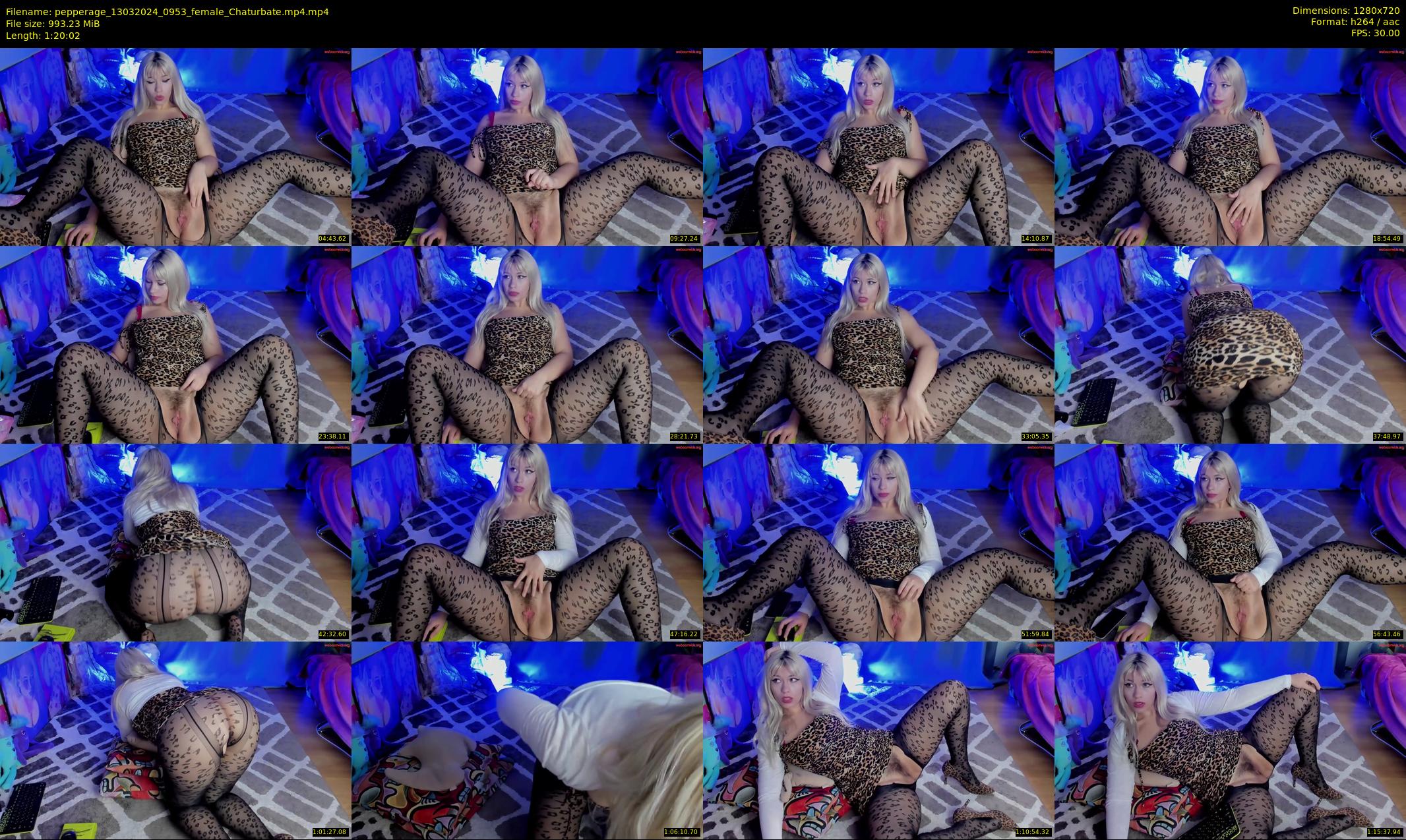 pepperage — 81 minute Chaturbate female cam show recording, 720p, Mar 13, 2024