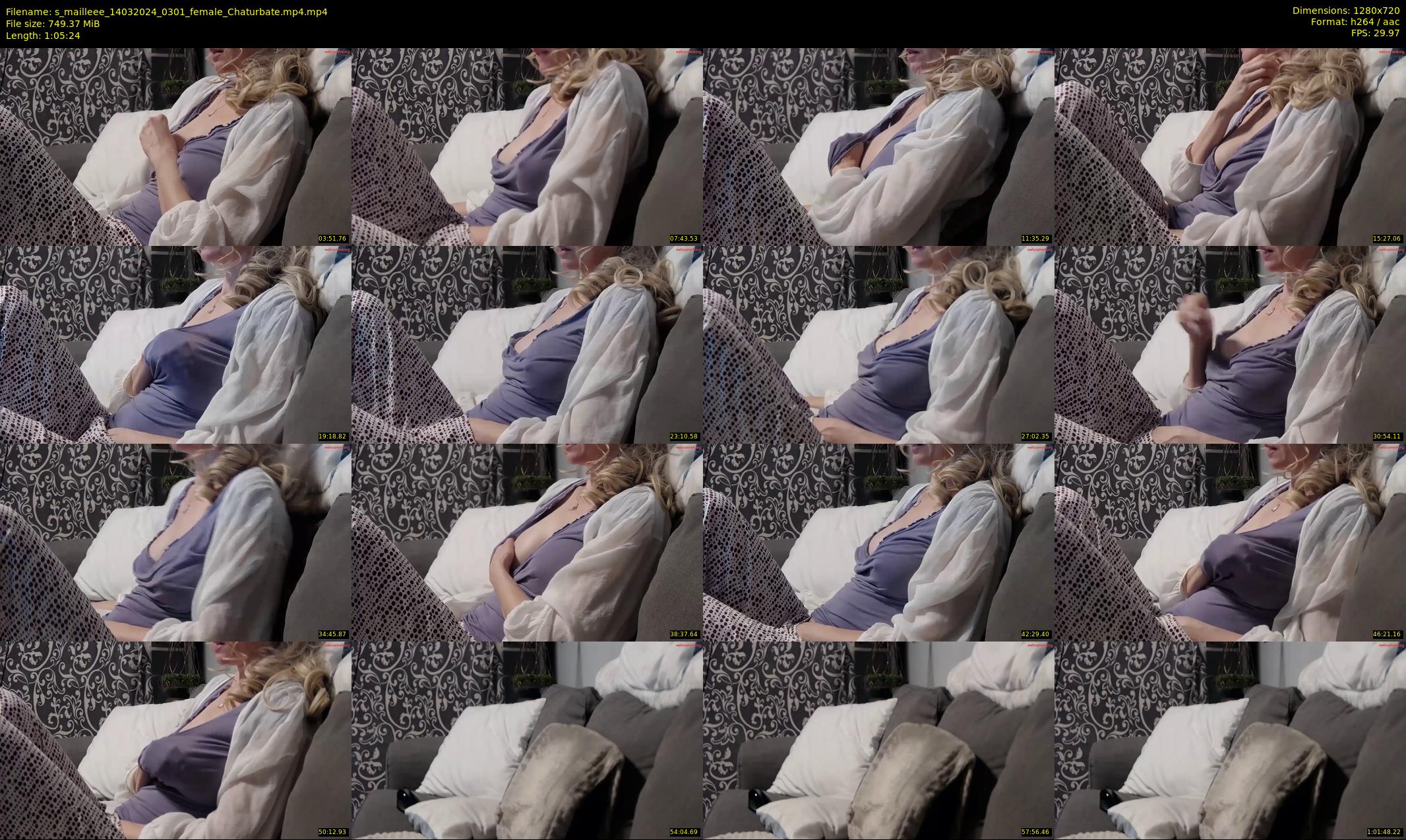 s_mailleee — 66 minute Chaturbate female cam show recording, 720p, Mar 14, 2024