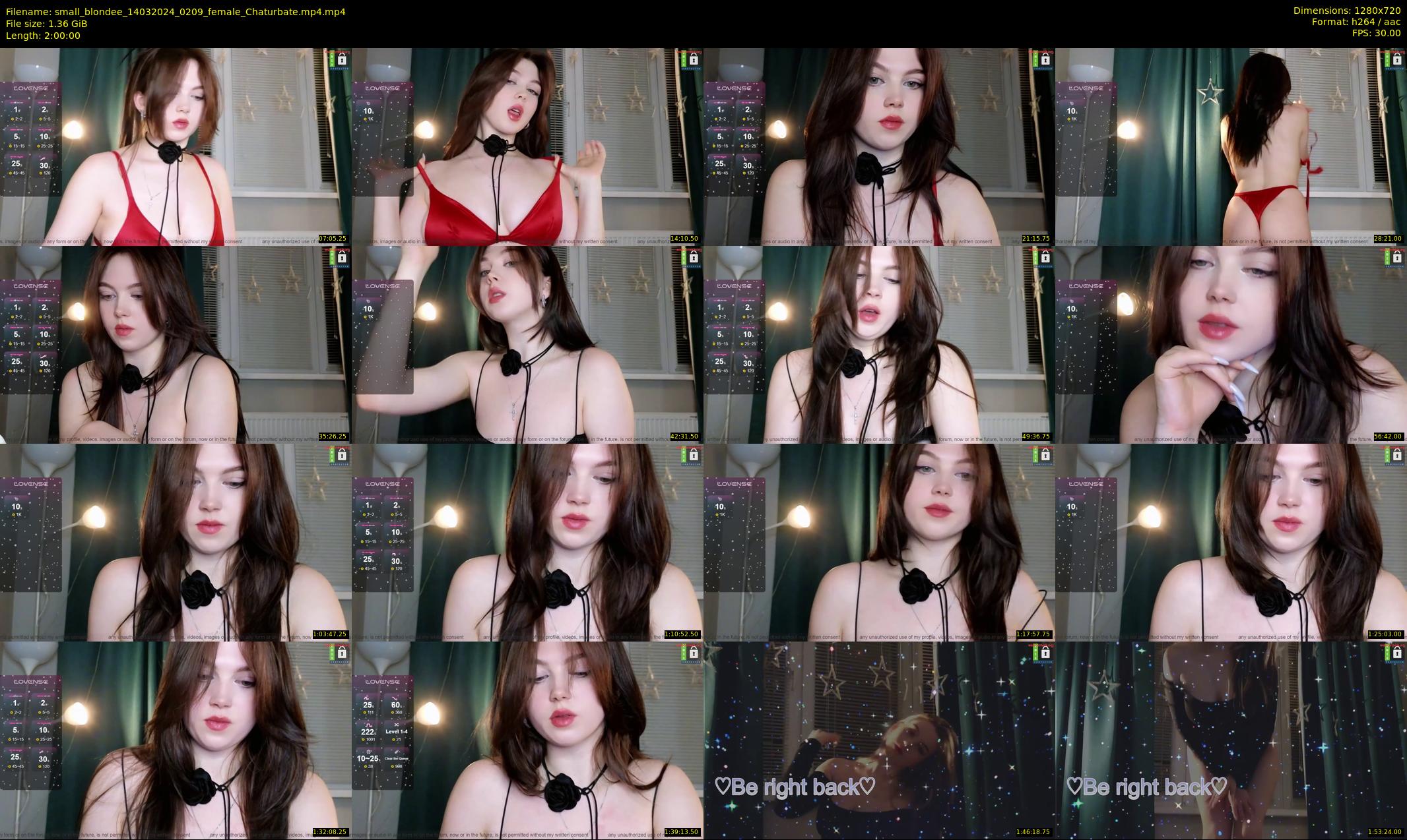 small_blondee — 120 minute Chaturbate female cam show recording, 720p, Mar 14, 2024