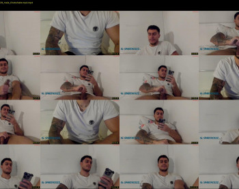 spartacozz — 92 minute Chaturbate male cam show recording, 720p, Mar 13, 2024