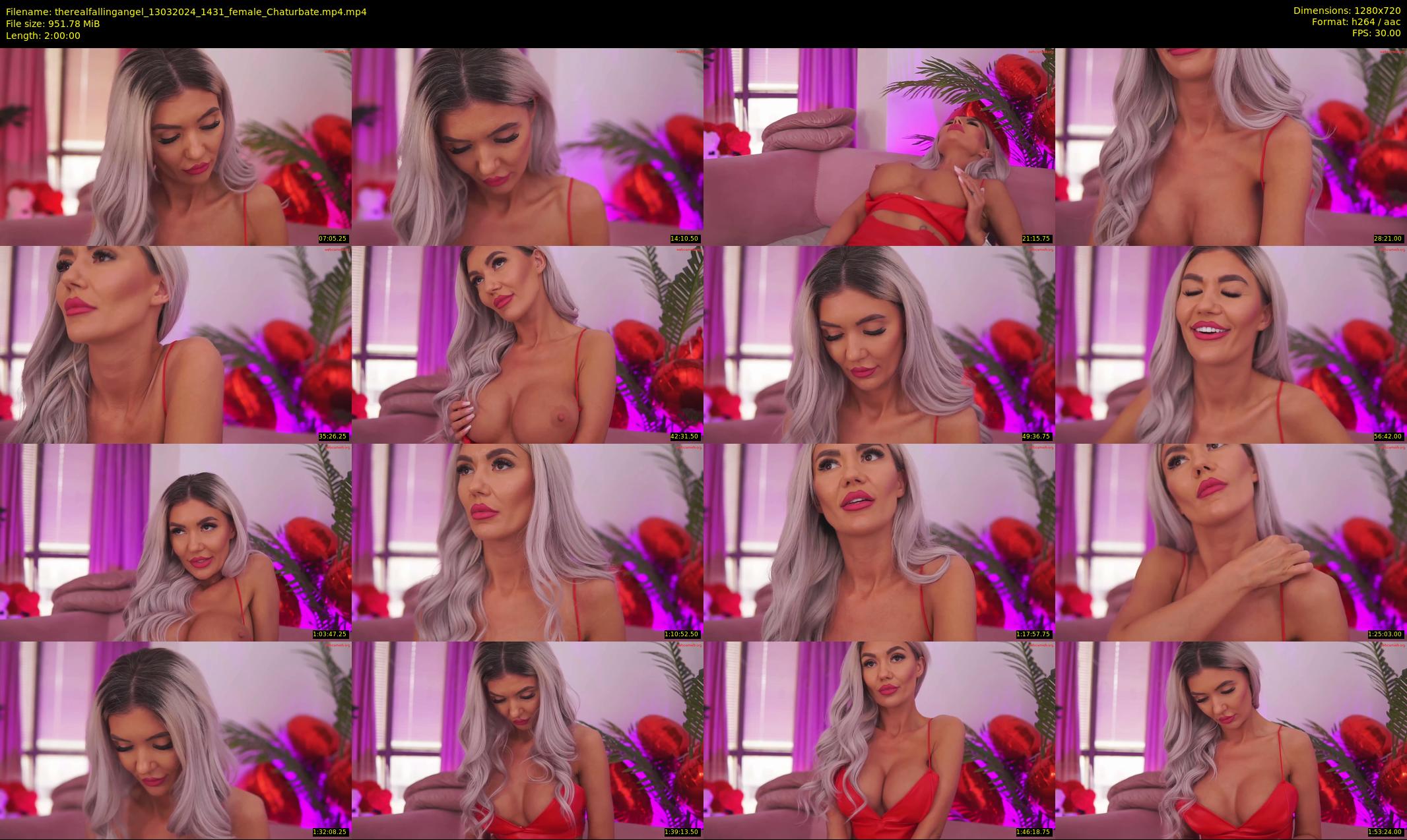therealfallingangel — 120 minute Chaturbate female cam show recording, 720p, Mar 13, 2024