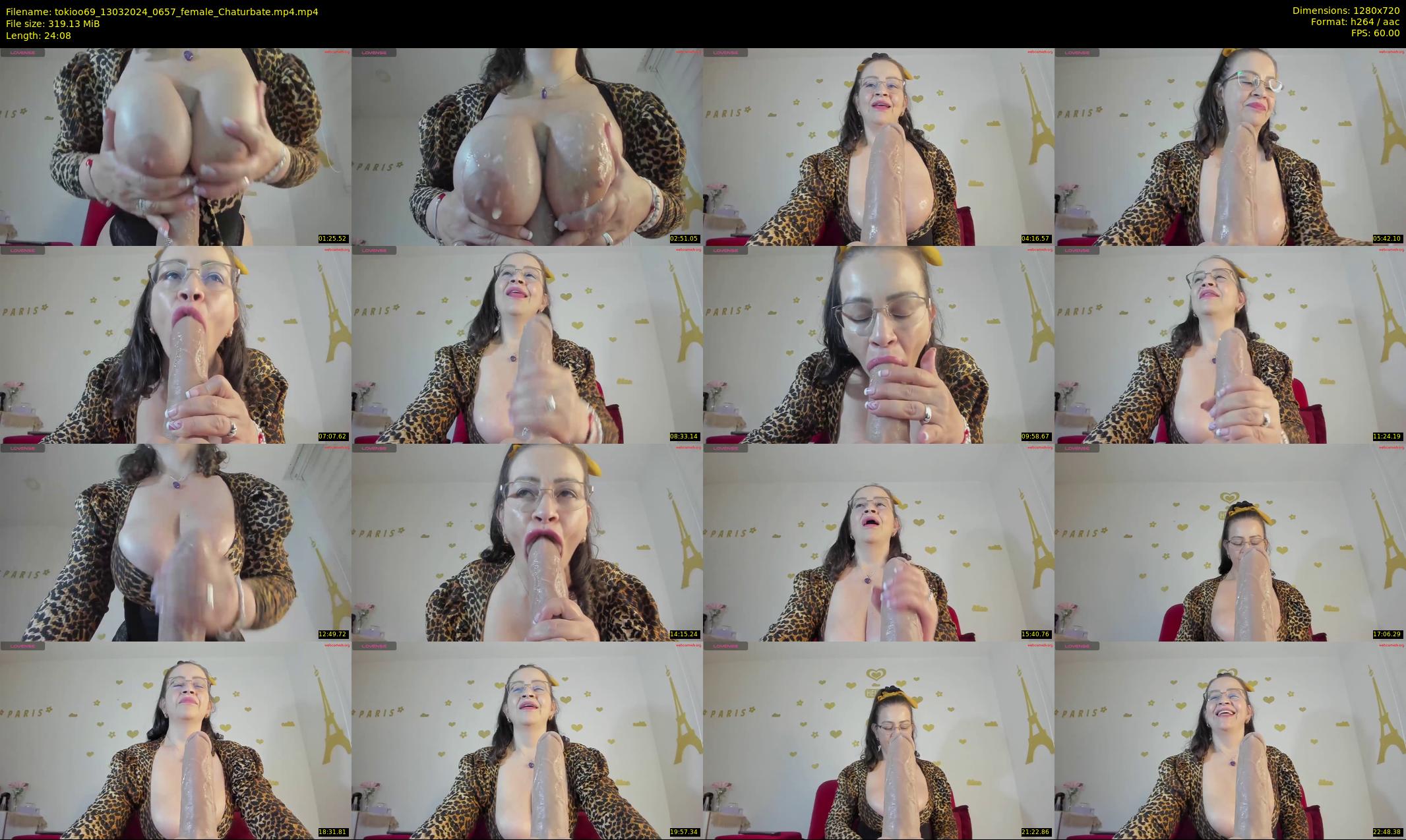 tokioo69 — 25 minute Chaturbate female cam show recording, 720p, Mar 13, 2024