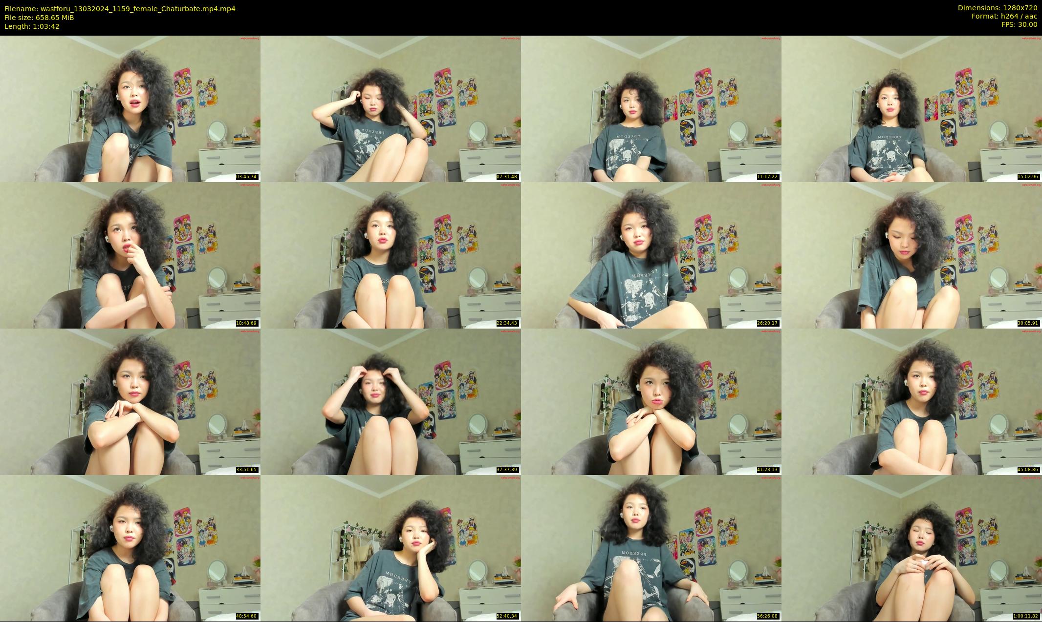 wastforu — 64 minute Chaturbate female cam show recording, 720p, Mar 13, 2024