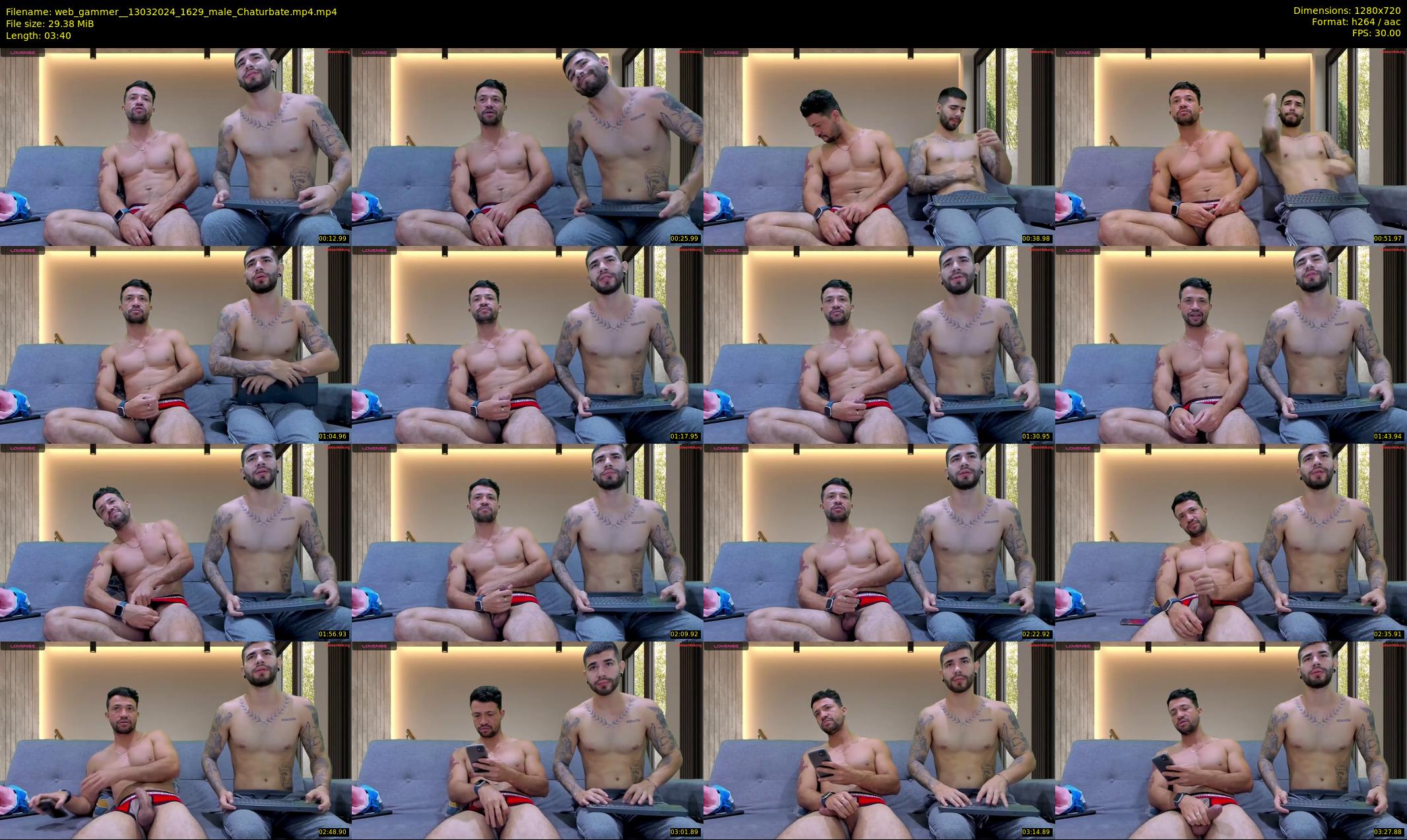 web_gammer_ — 4 minute Chaturbate male cam show recording, 720p, Mar 13, 2024