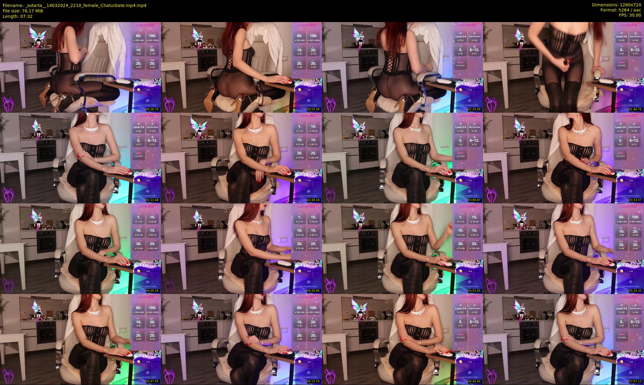 _astarta_ — 8 minute Chaturbate female cam show recording, 720p, Mar 14, 2024