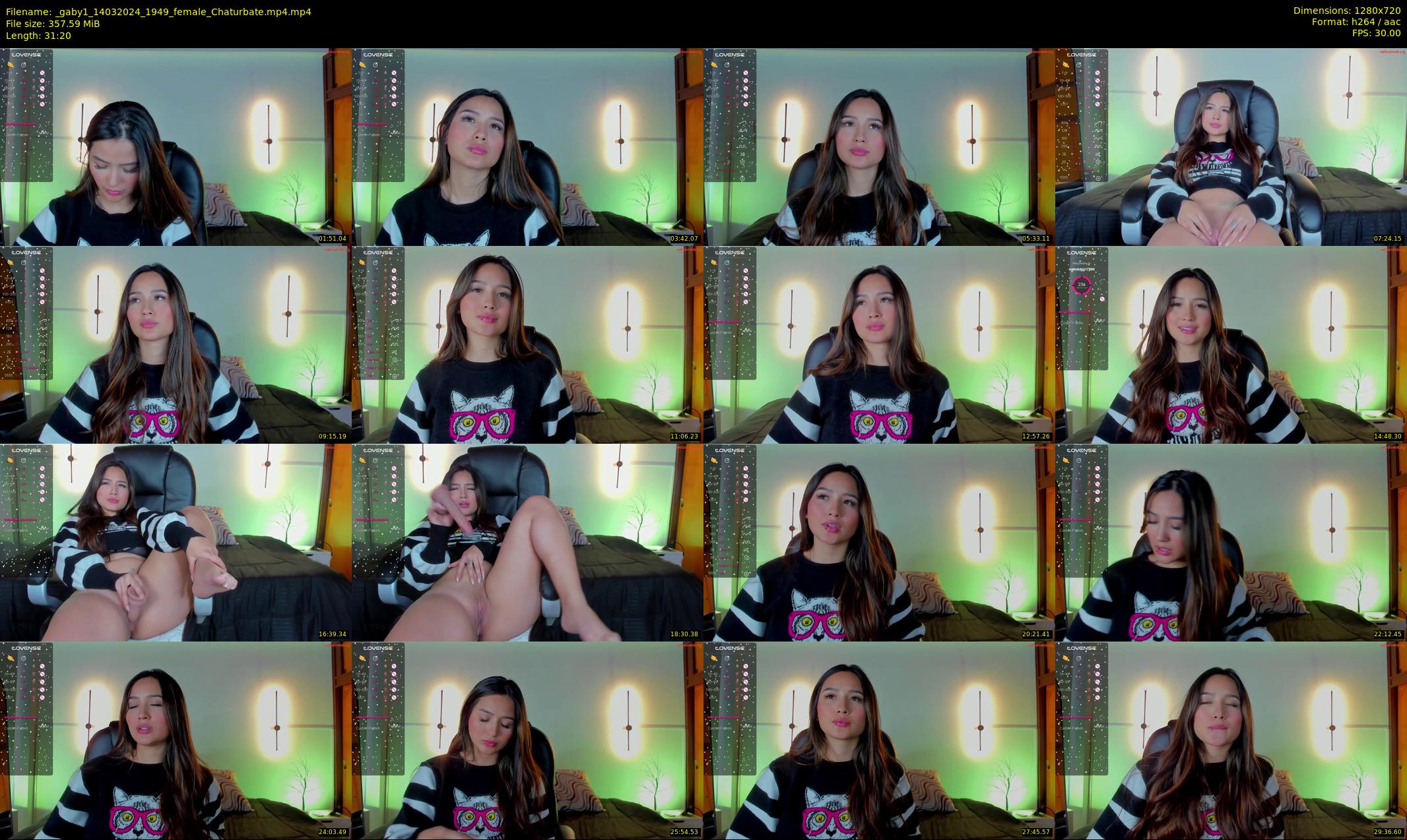 _gaby1 — 32 minute Chaturbate female cam show recording, 720p, Mar 14, 2024