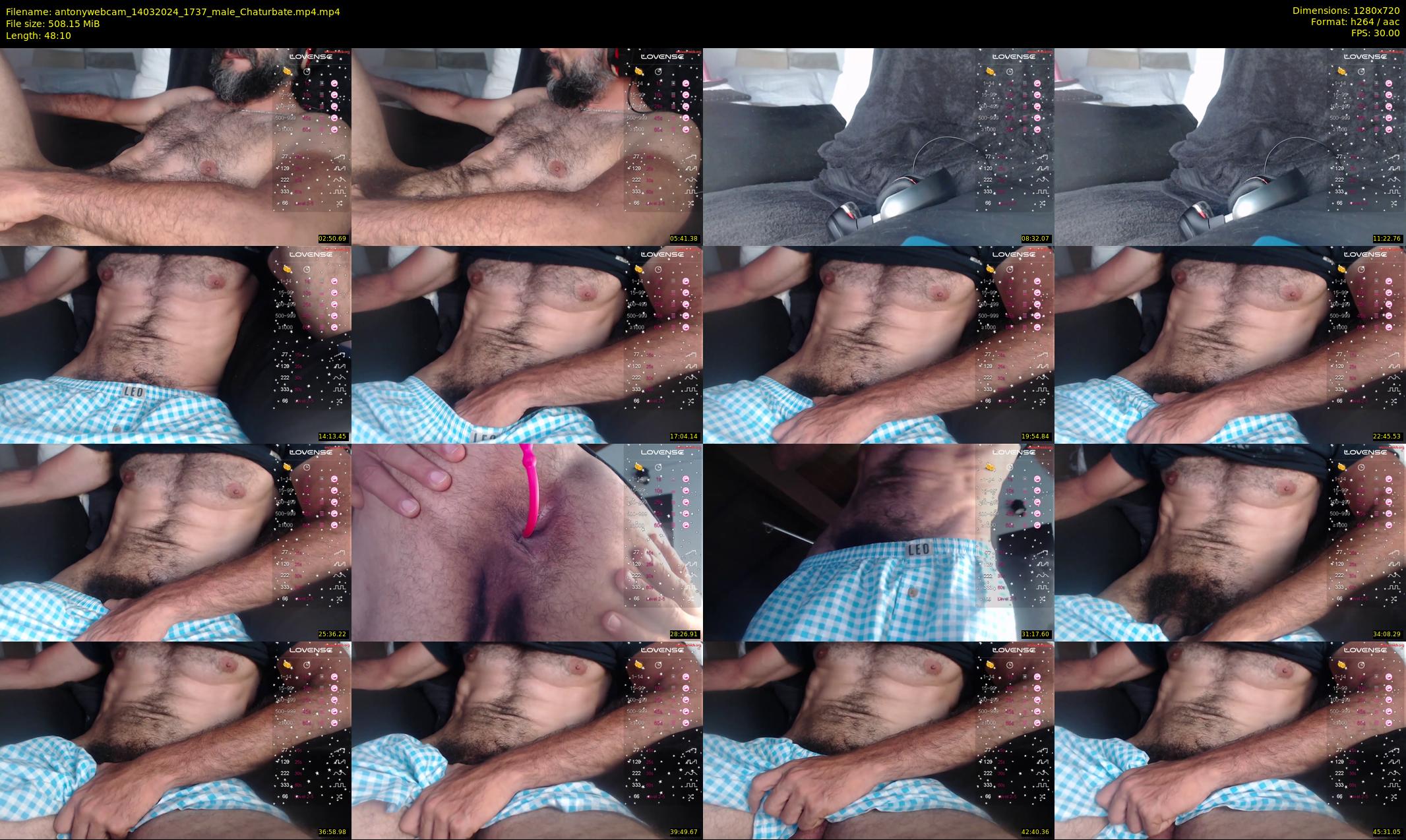 antonywebcam — 49 minute Chaturbate male cam show recording, 720p, Mar 14, 2024