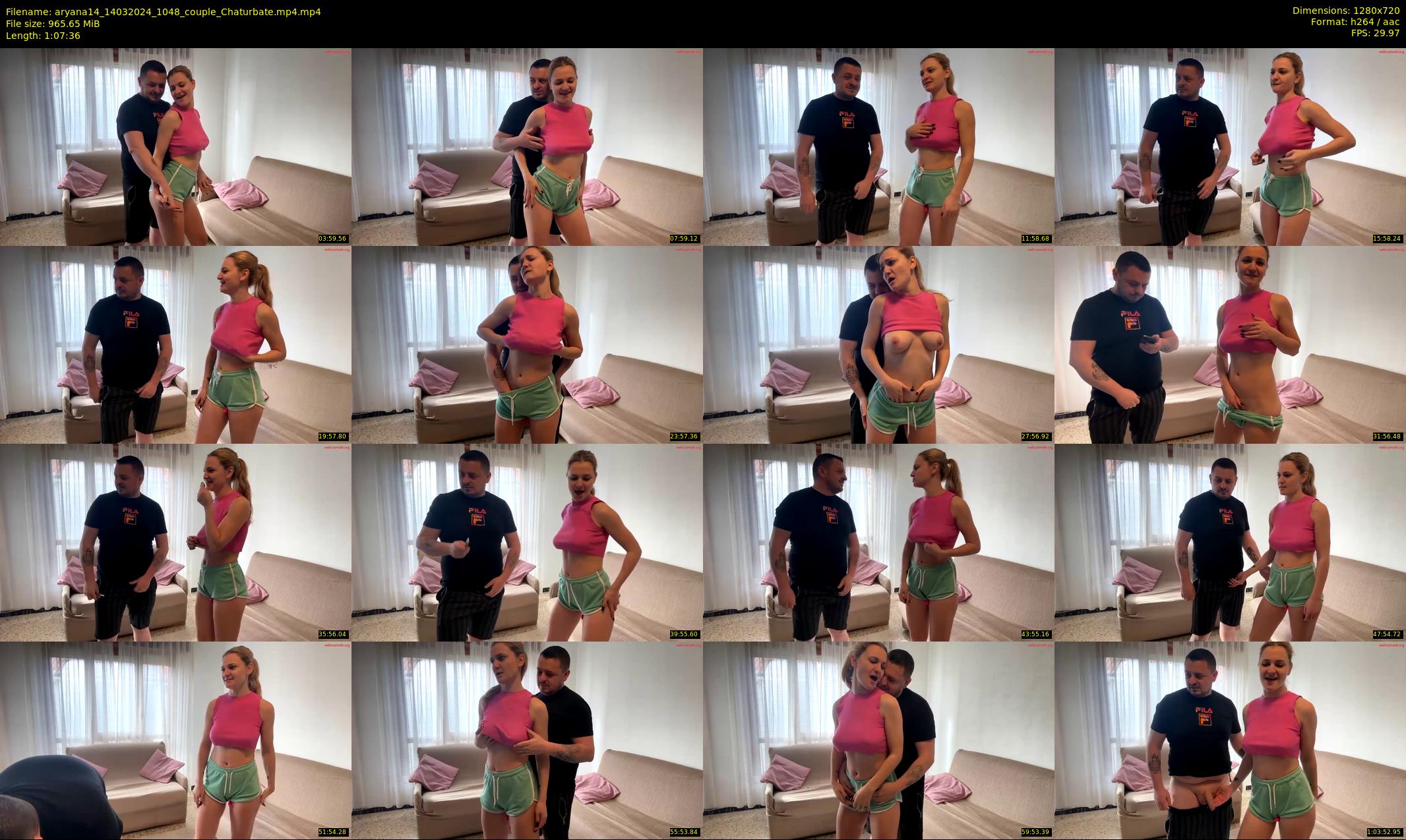 aryana14 — 68 minute Chaturbate couple cam show recording, 720p, Mar 14, 2024