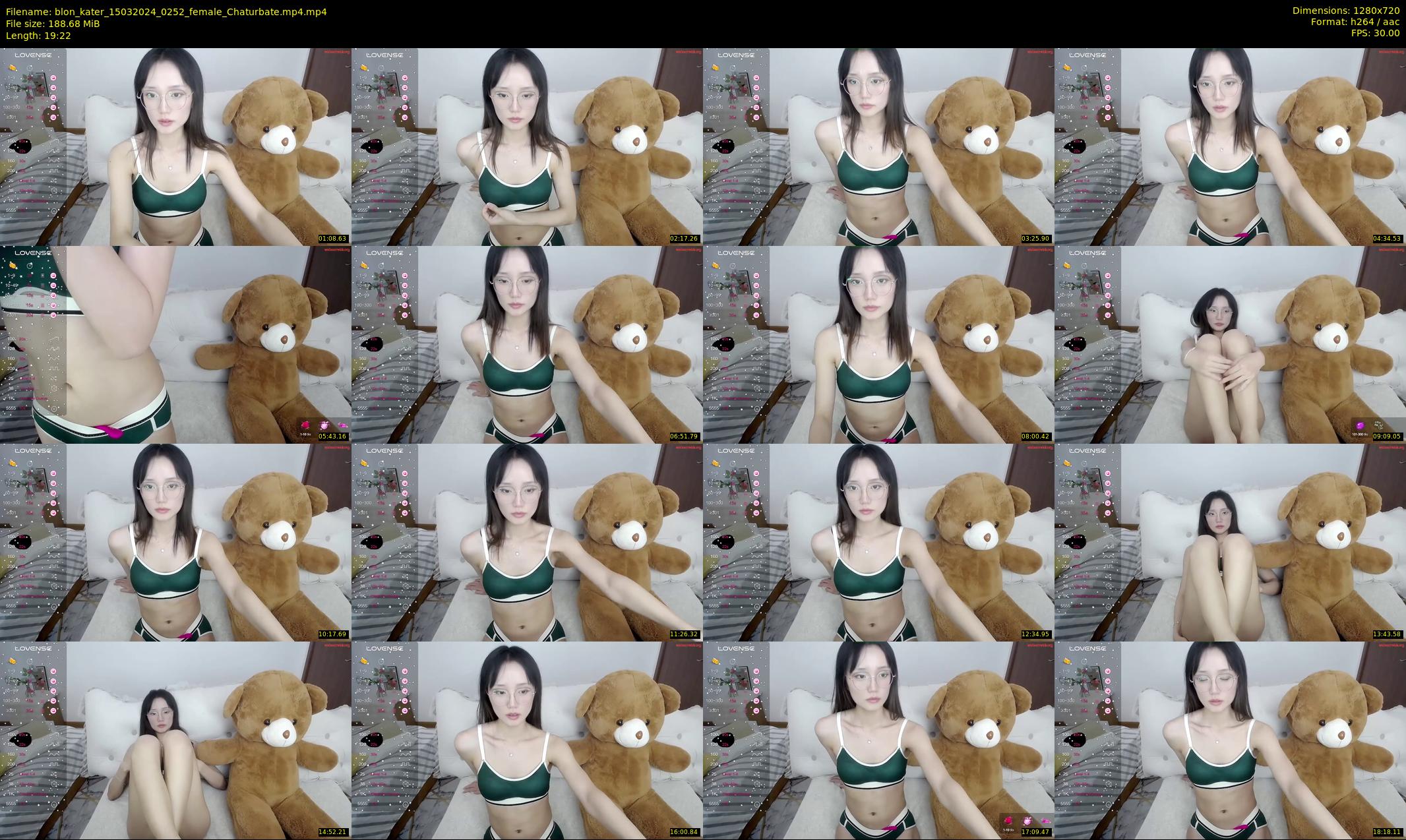 blon_kater — 20 minute Chaturbate female cam show recording, 720p, Mar 15, 2024