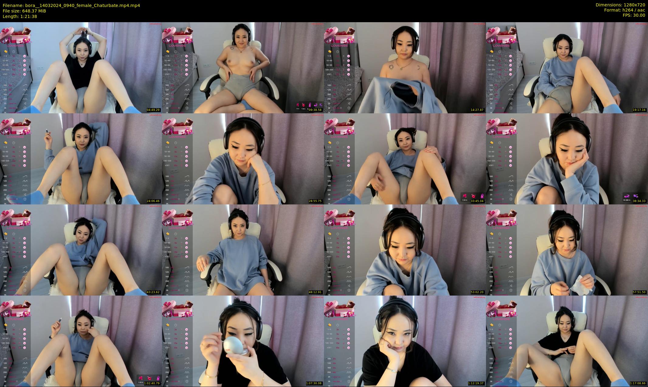 bora_ — 82 minute Chaturbate female cam show recording, 720p, Mar 14, 2024