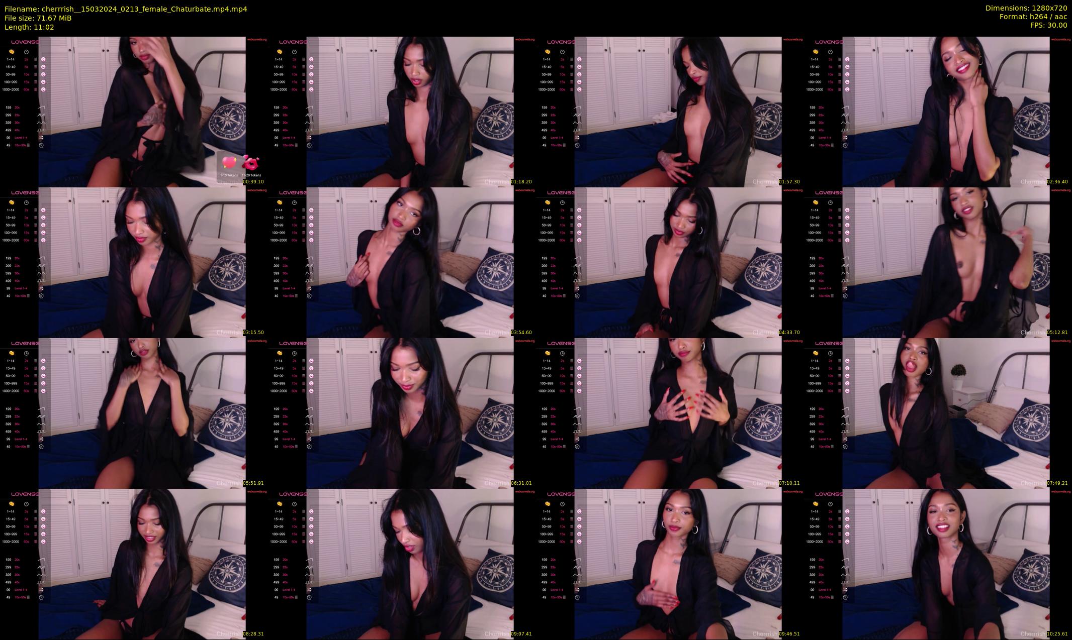 cherrrish_ — 12 minute Chaturbate female cam show recording, 720p, Mar 15, 2024