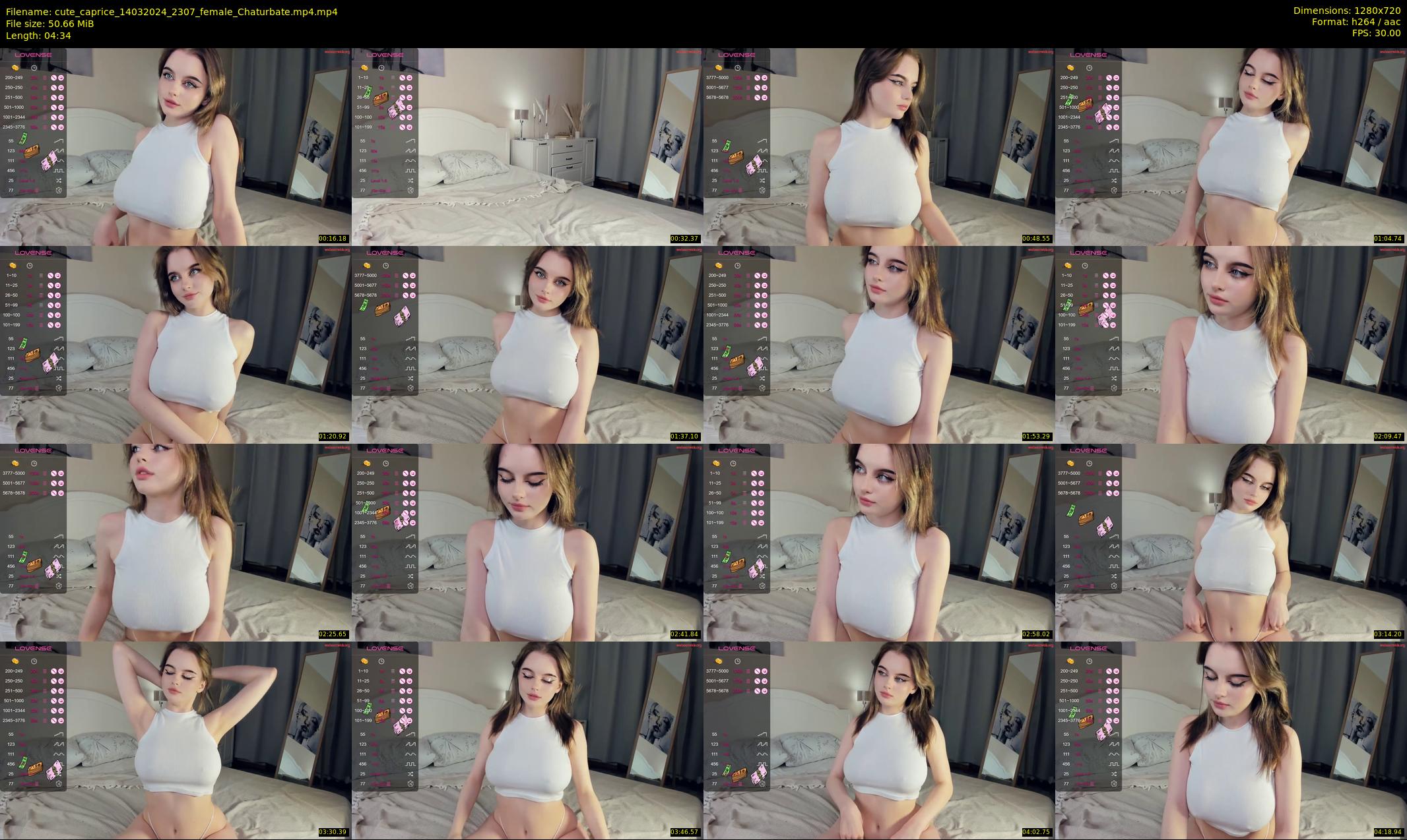 cute_caprice — 5 minute Chaturbate female cam show recording, 720p, Mar 14, 2024