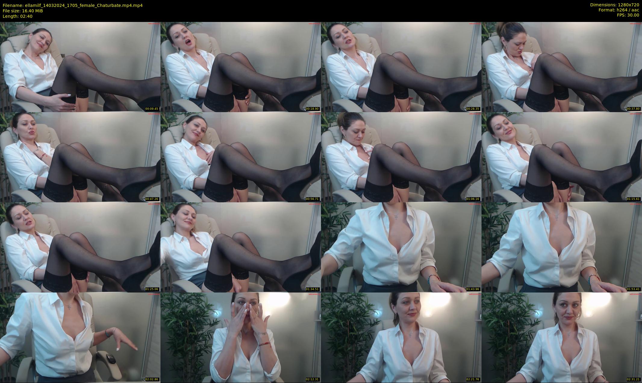 ellamilf — 3 minute Chaturbate female cam show recording, 720p, Mar 14, 2024