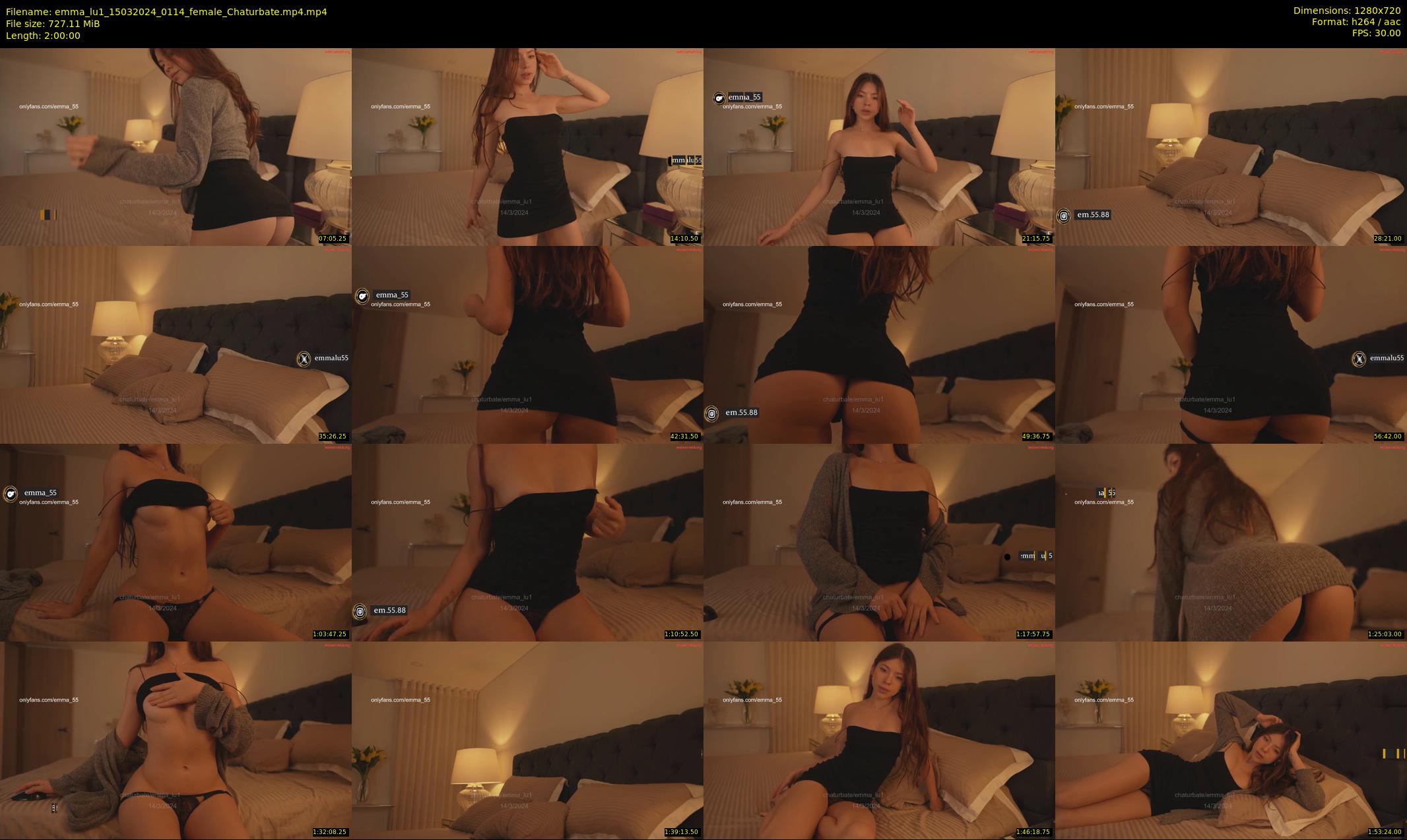 emma_lu1 — 120 minute Chaturbate female cam show recording, 720p, Mar 15, 2024