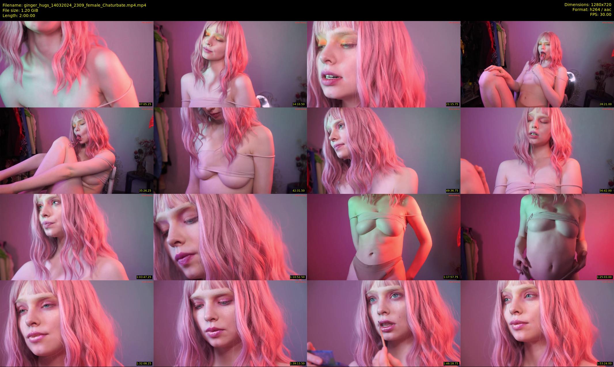 ginger_hugs — 120 minute Chaturbate female cam show recording, 720p, Mar 14, 2024