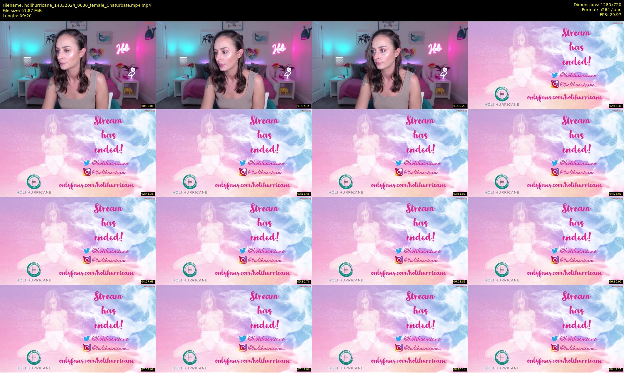 holihurricane — 10 minute Chaturbate female cam show recording, 720p, Mar 14, 2024