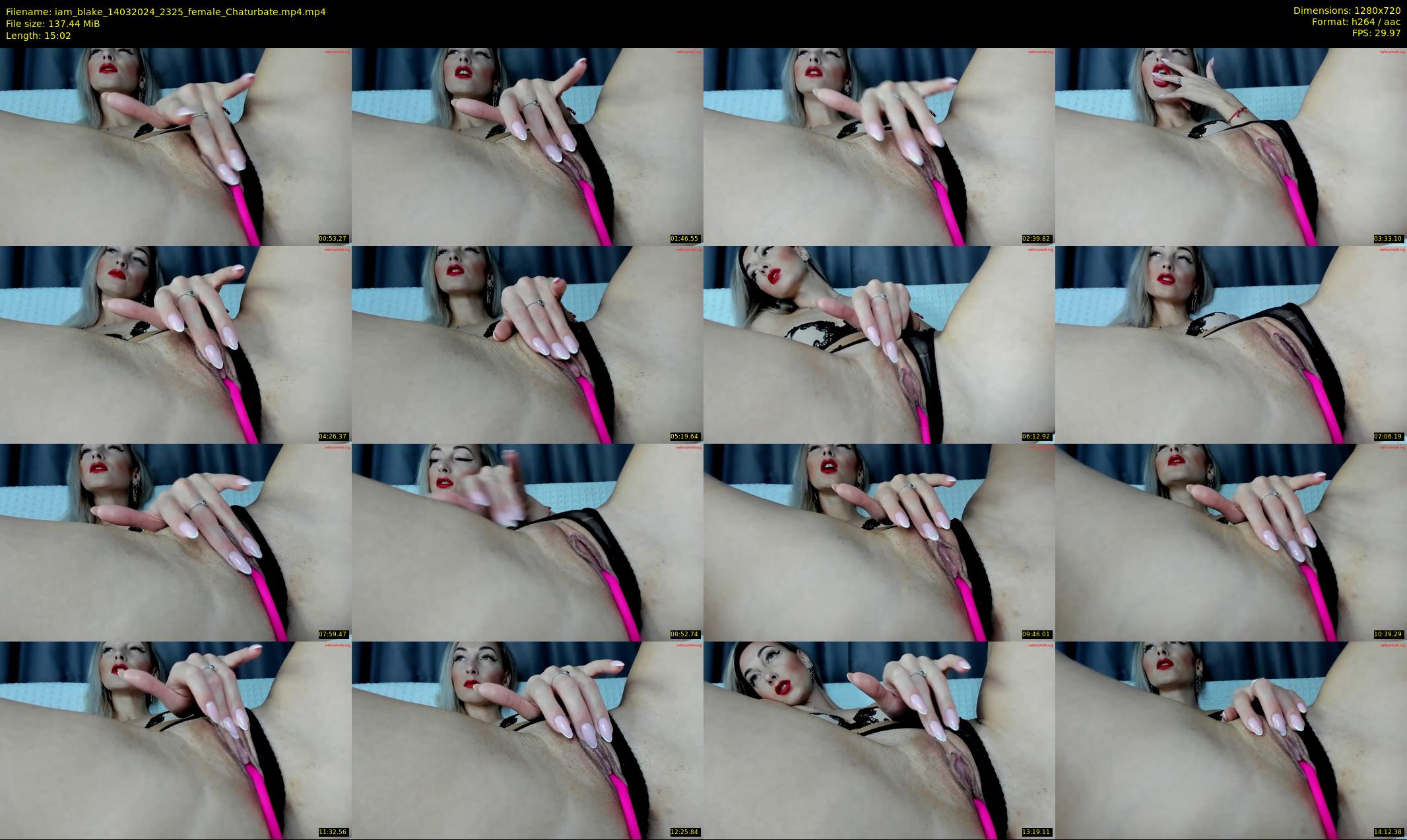 iam_blake — 16 minute Chaturbate female cam show recording, 720p, Mar 14, 2024