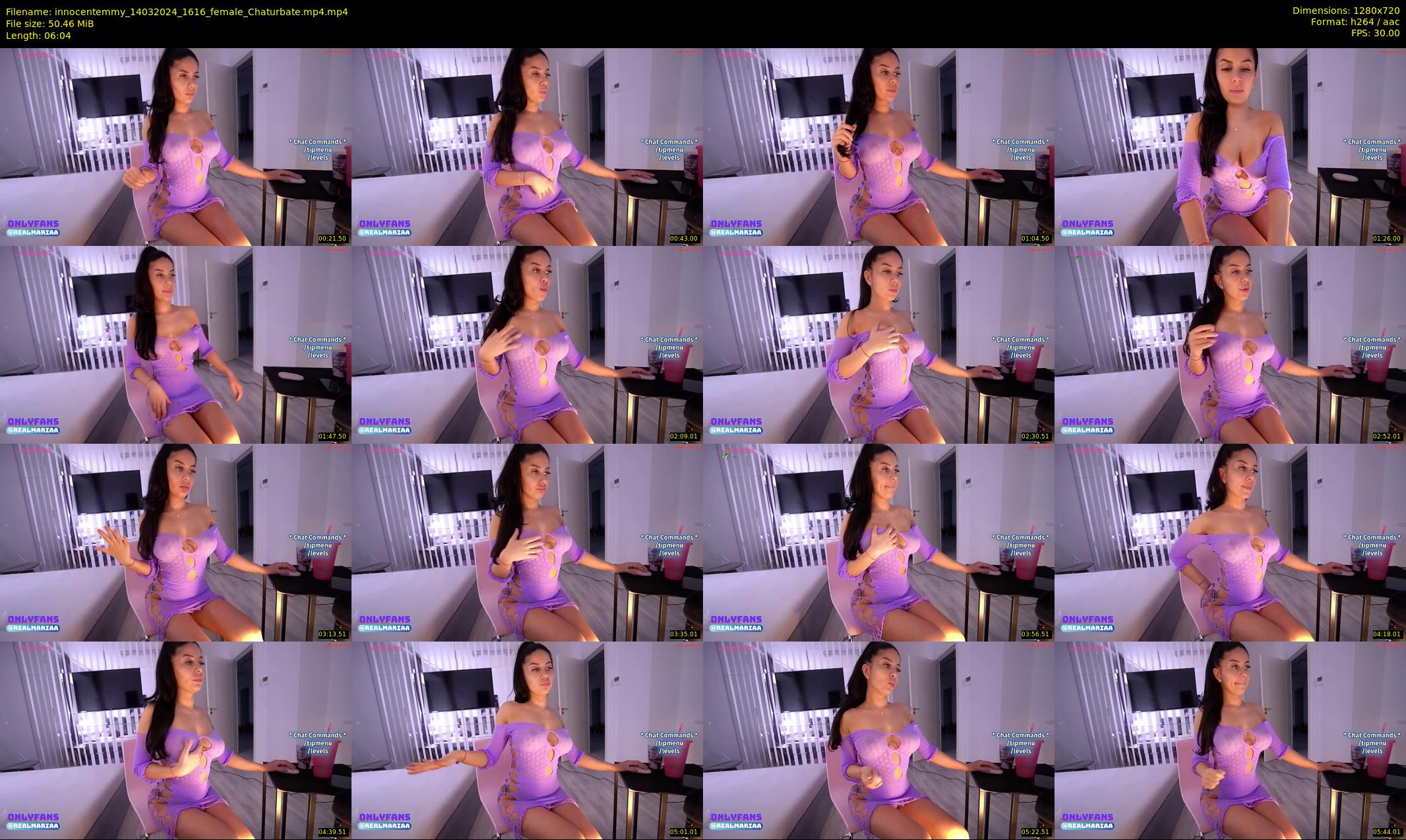 innocentemmy — 7 minute Chaturbate female cam show recording, 720p, Mar 14, 2024