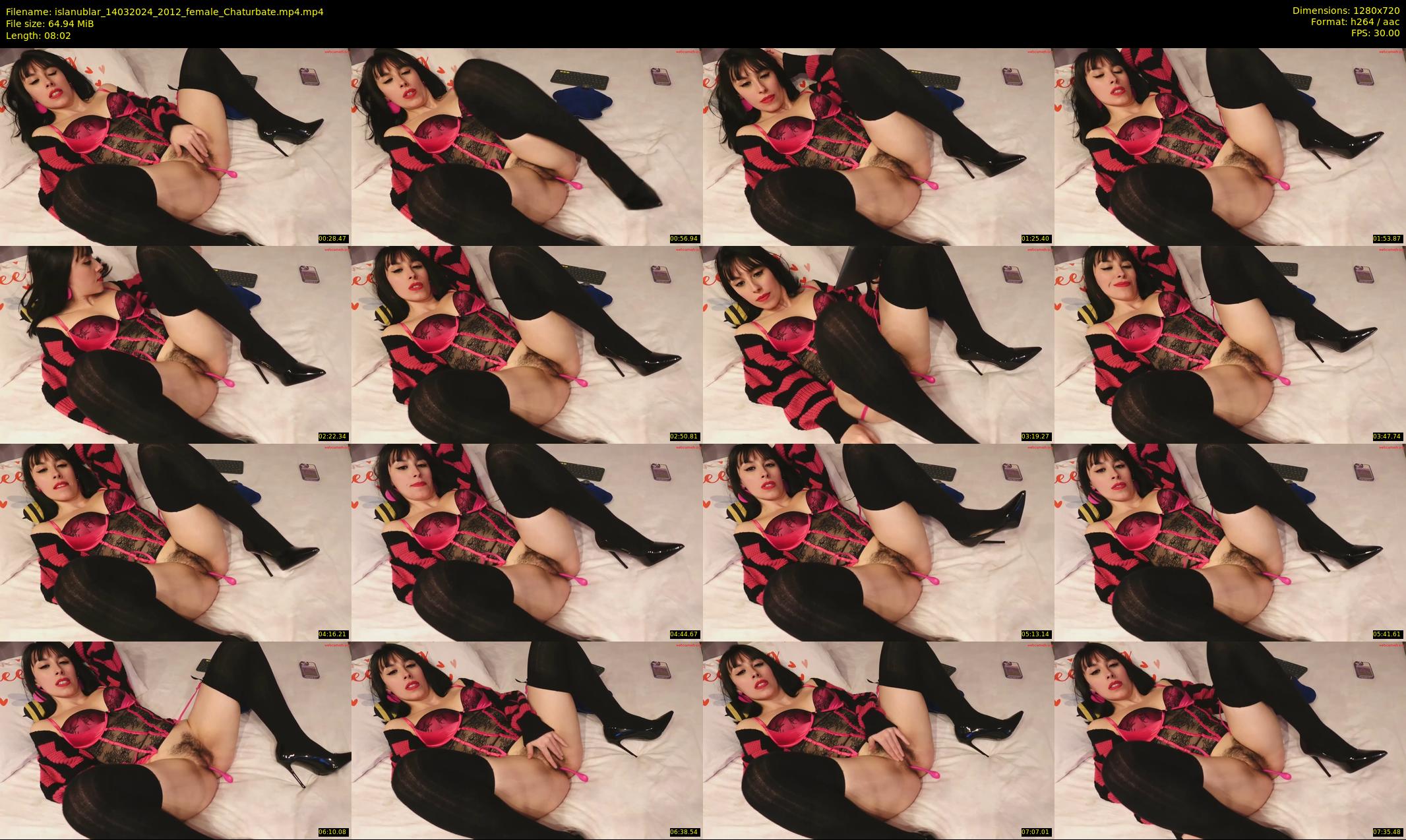 islanublar — 9 minute Chaturbate female cam show recording, 720p, Mar 14, 2024