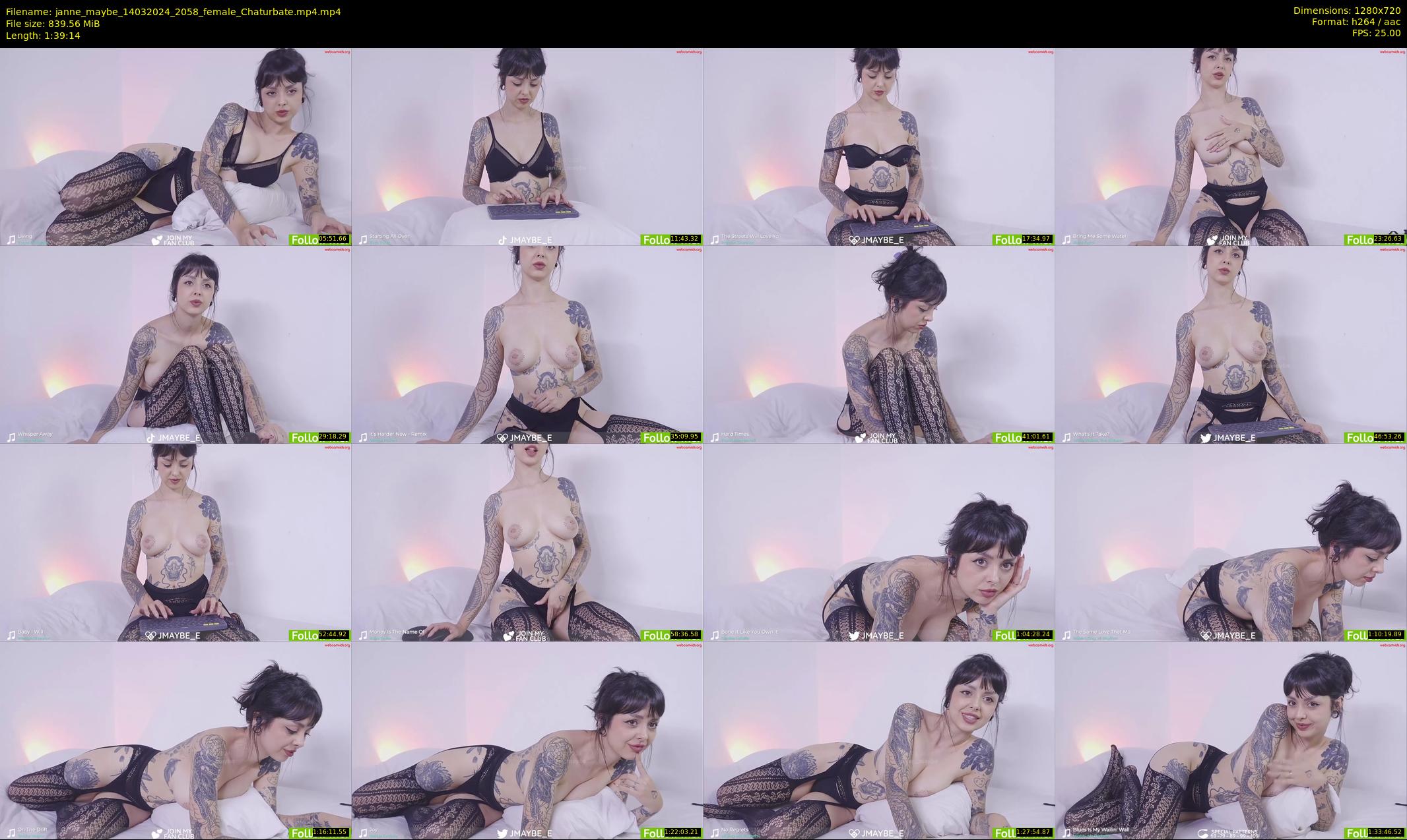 janne_maybe — 100 minute Chaturbate female cam show recording, 720p, Mar 14, 2024