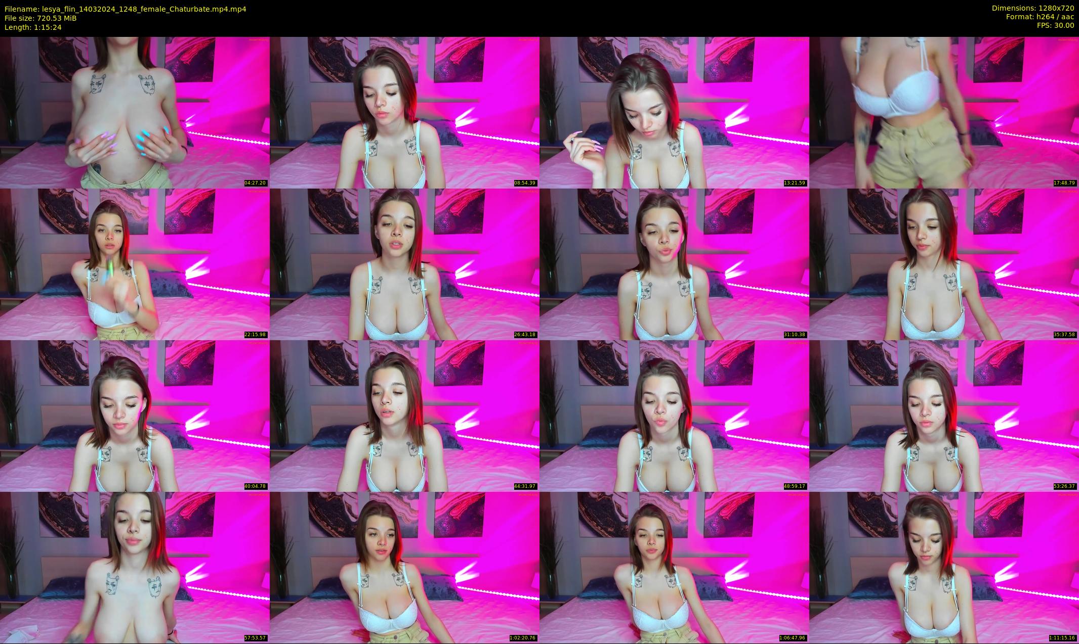 lesya_flin — 76 minute Chaturbate female cam show recording, 720p, Mar 14, 2024