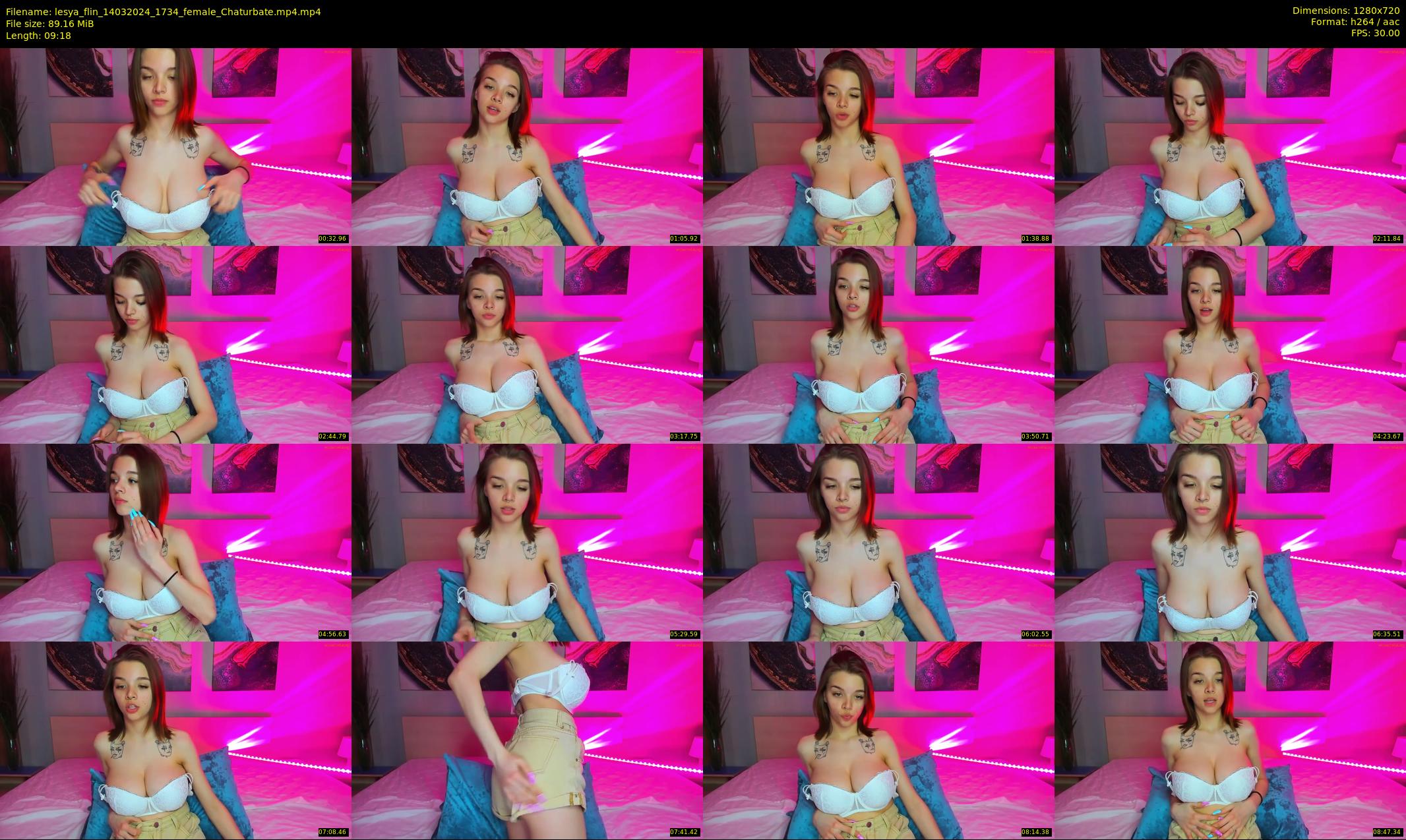 lesya_flin — 10 minute Chaturbate female cam show recording, 720p, Mar 14, 2024