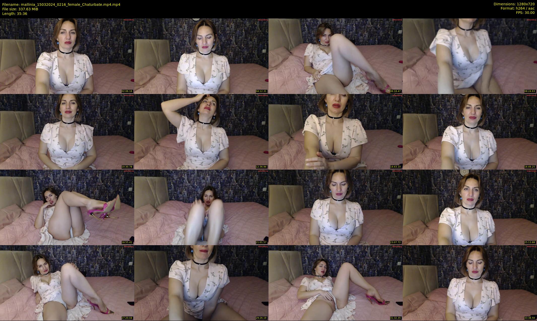 mallinia — 36 minute Chaturbate female cam show recording, 720p, Mar 15, 2024