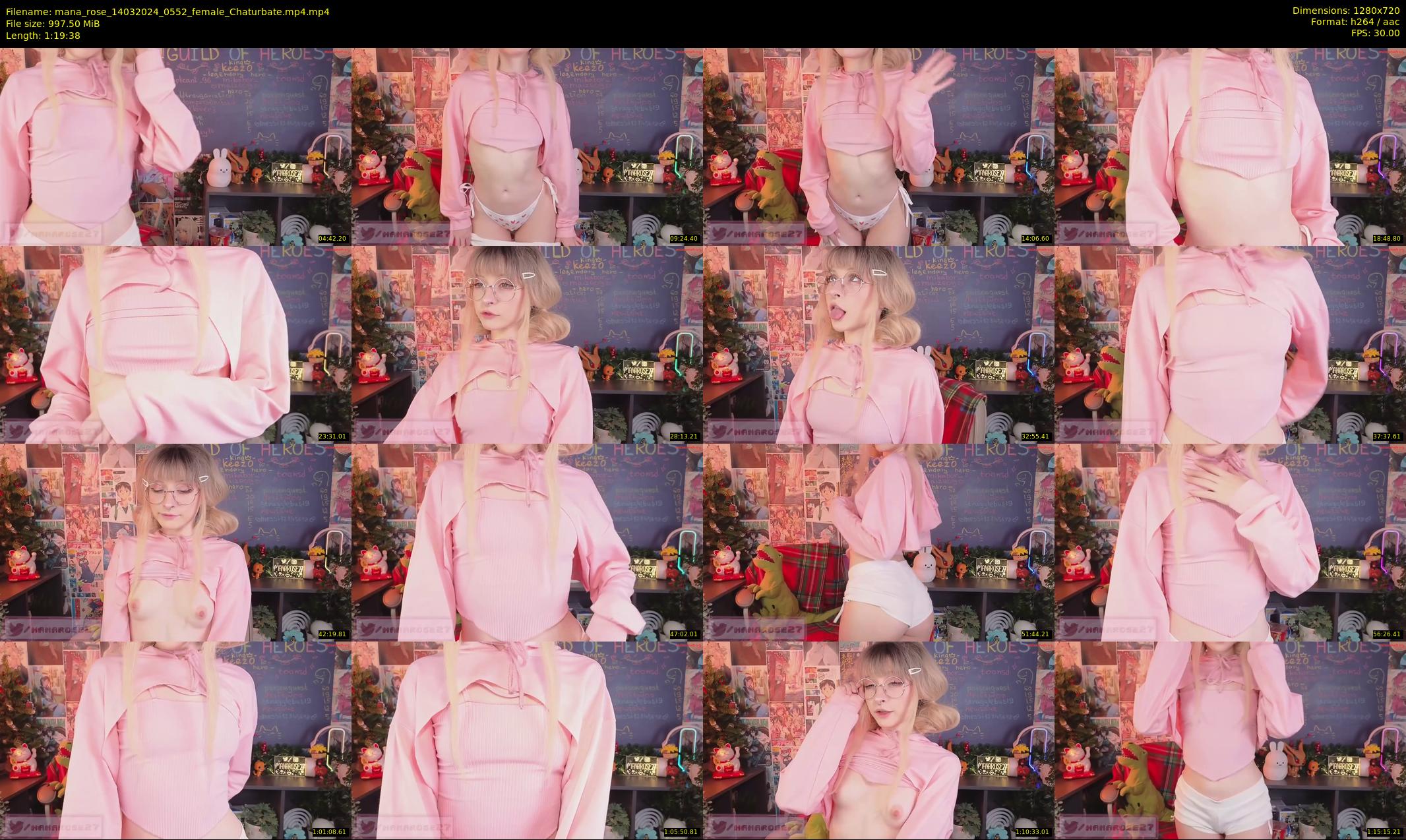 mana_rose — 80 minute Chaturbate female cam show recording, 720p, Mar 14, 2024