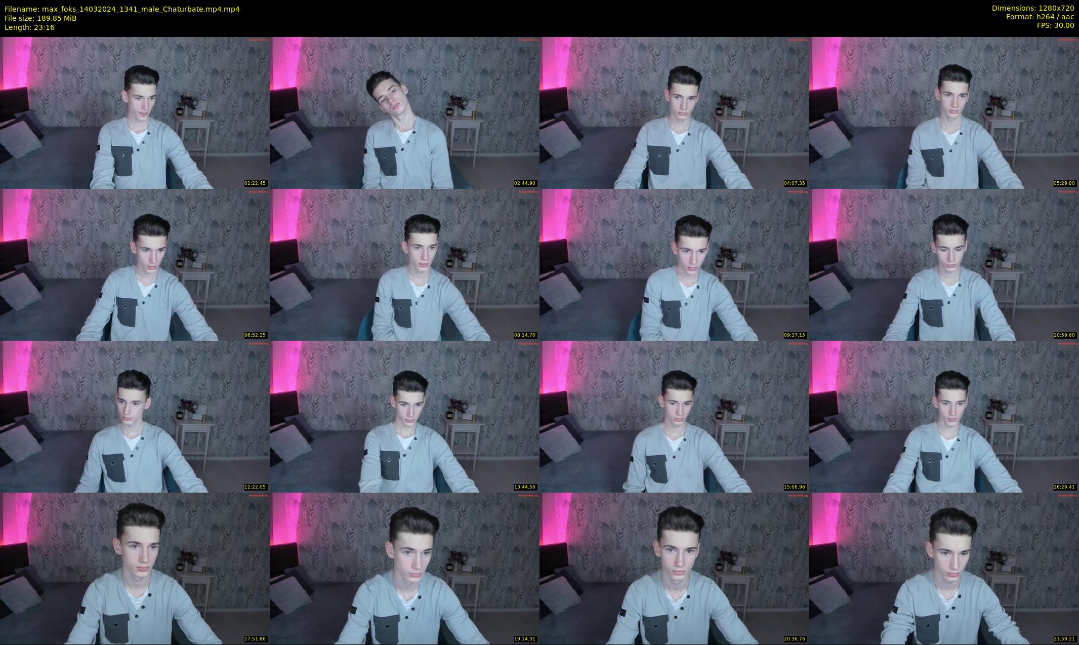 max_foks — 24 minute Chaturbate male cam show recording, 720p, Mar 14, 2024