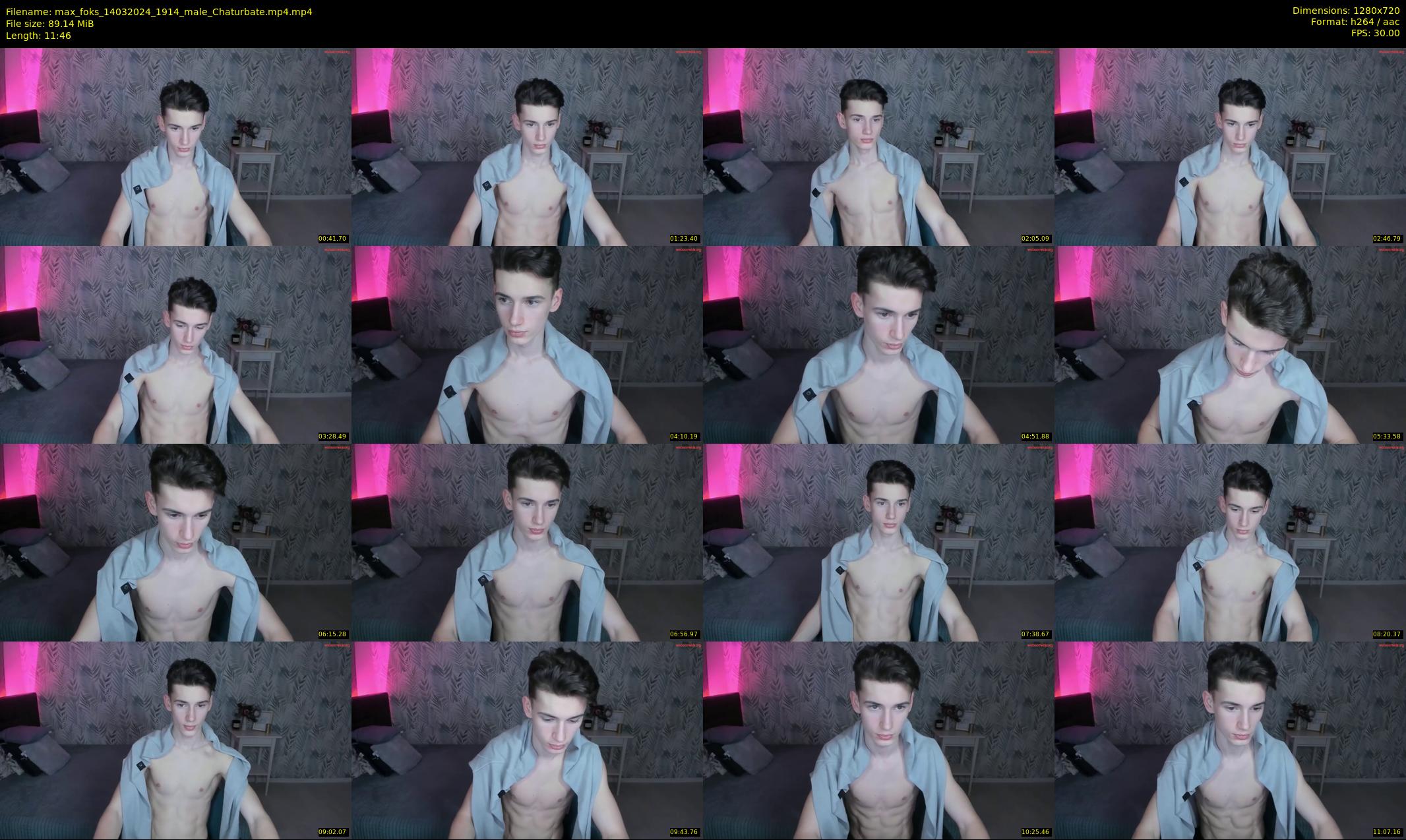 max_foks — 12 minute Chaturbate male cam show recording, 720p, Mar 14, 2024