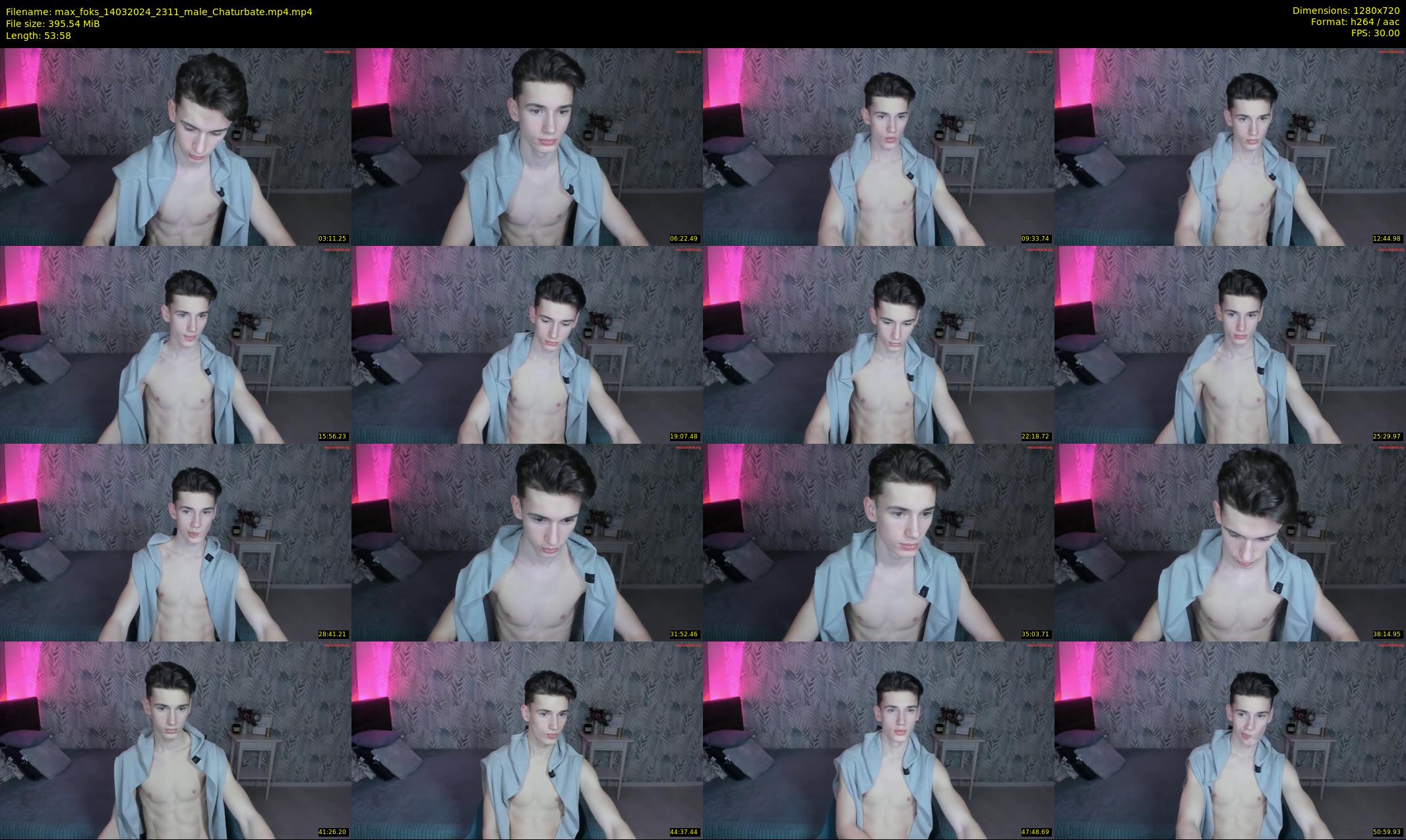 max_foks — 54 minute Chaturbate male cam show recording, 720p, Mar 14, 2024