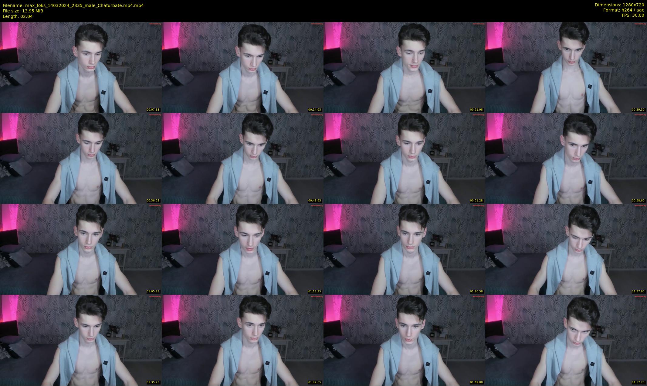 max_foks — 3 minute Chaturbate male cam show recording, 720p, Mar 14, 2024