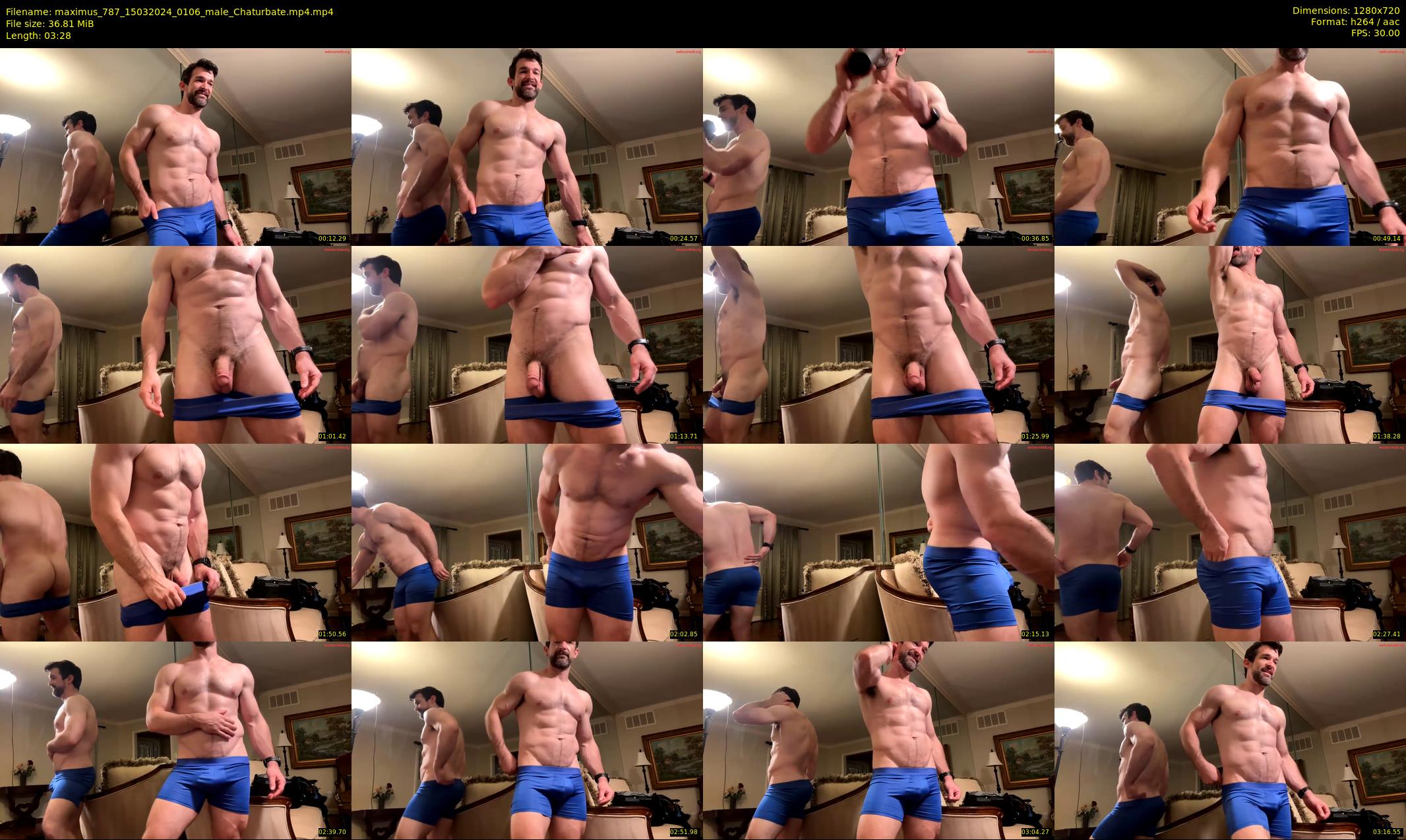 maximus_787 — 4 minute Chaturbate male cam show recording, 720p, Mar 15, 2024