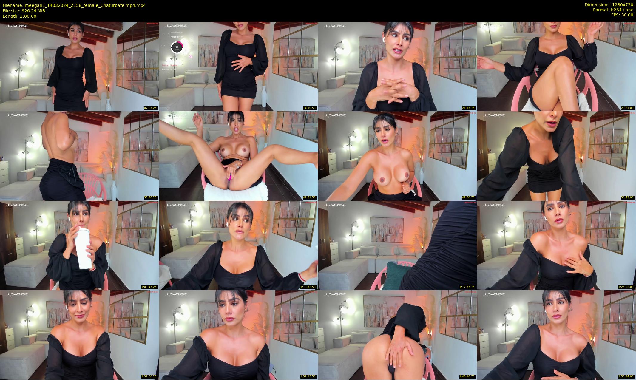 meegan1 — 120 minute Chaturbate female cam show recording, 720p, Mar 14, 2024