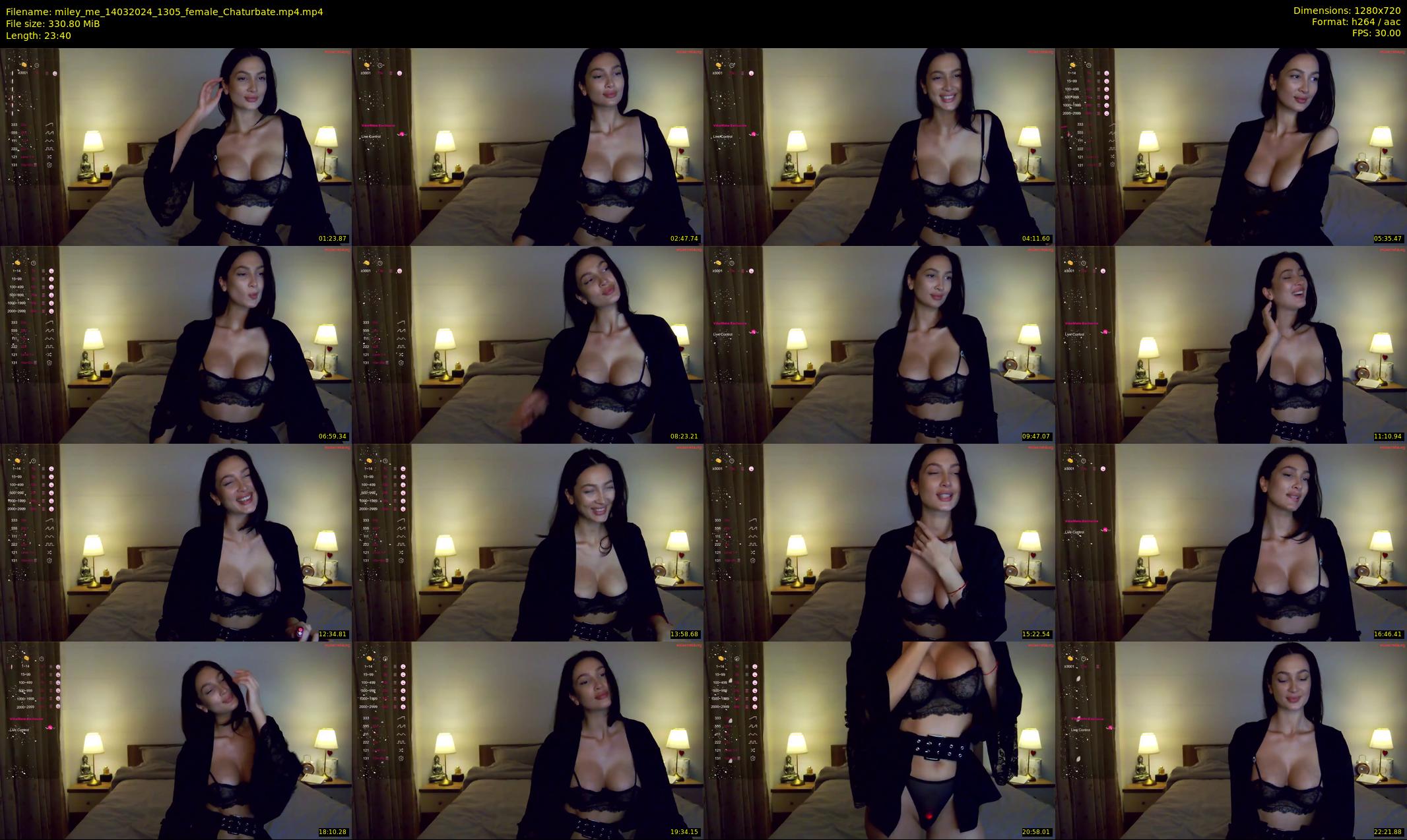 miley_me — 24 minute Chaturbate female cam show recording, 720p, Mar 14, 2024