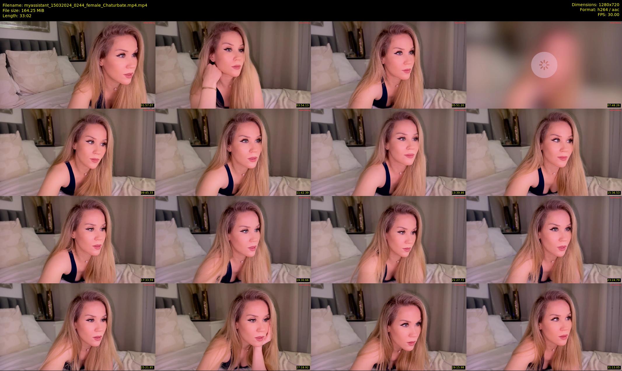 myassistant — 34 minute Chaturbate female cam show recording, 720p, Mar 15, 2024