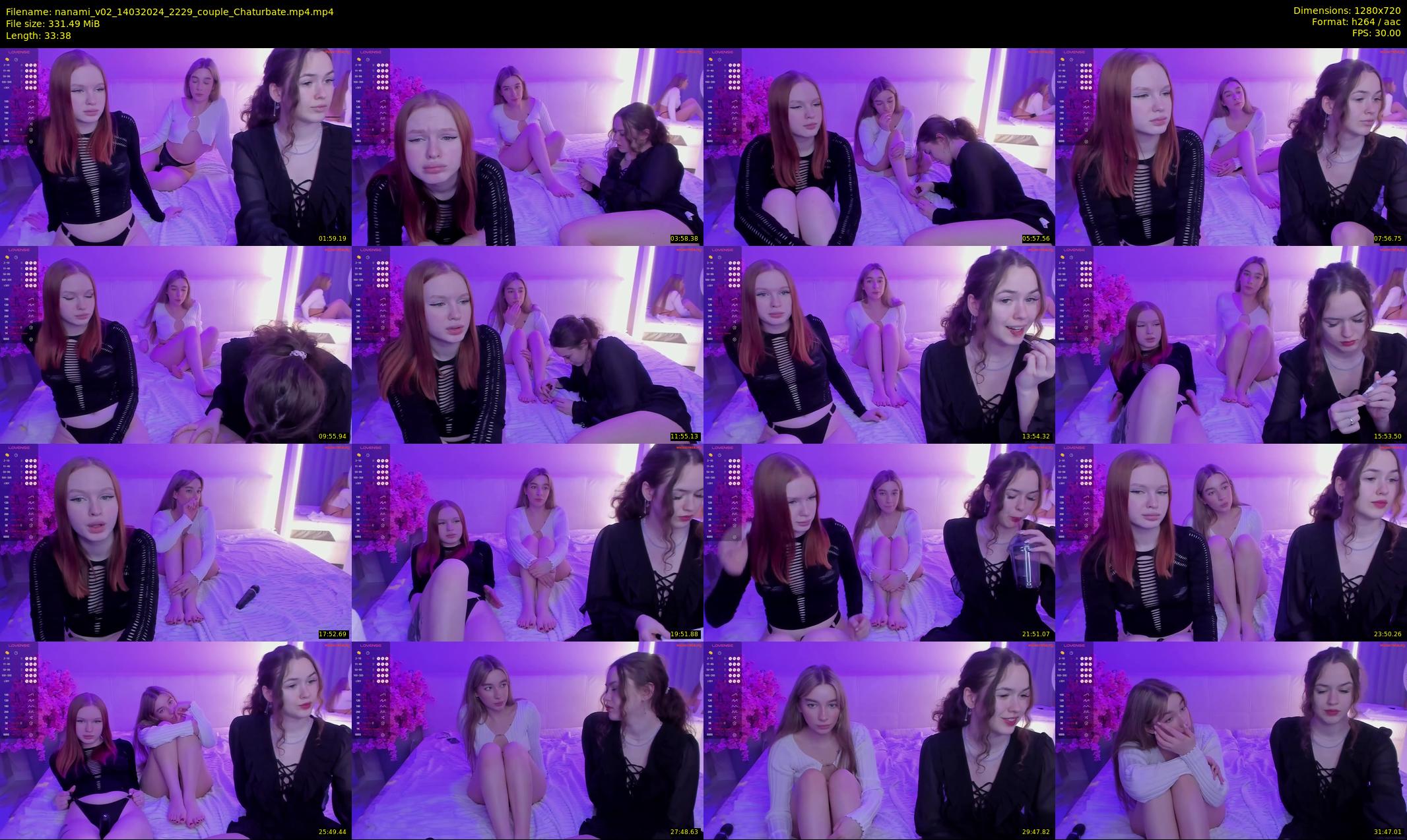 nanami_v02 — 34 minute Chaturbate couple cam show recording, 720p, Mar 14, 2024